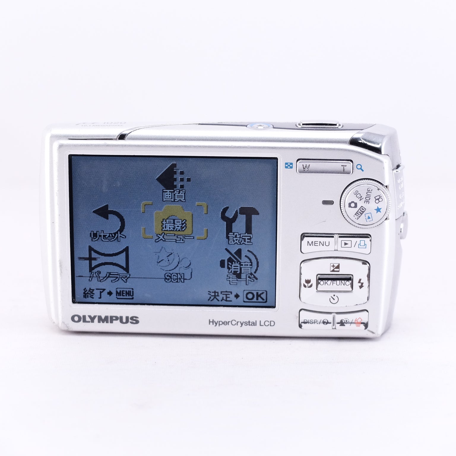 2008 OLYMPUS μ 1020(メモリーカード&バッテリー/充電器付き)