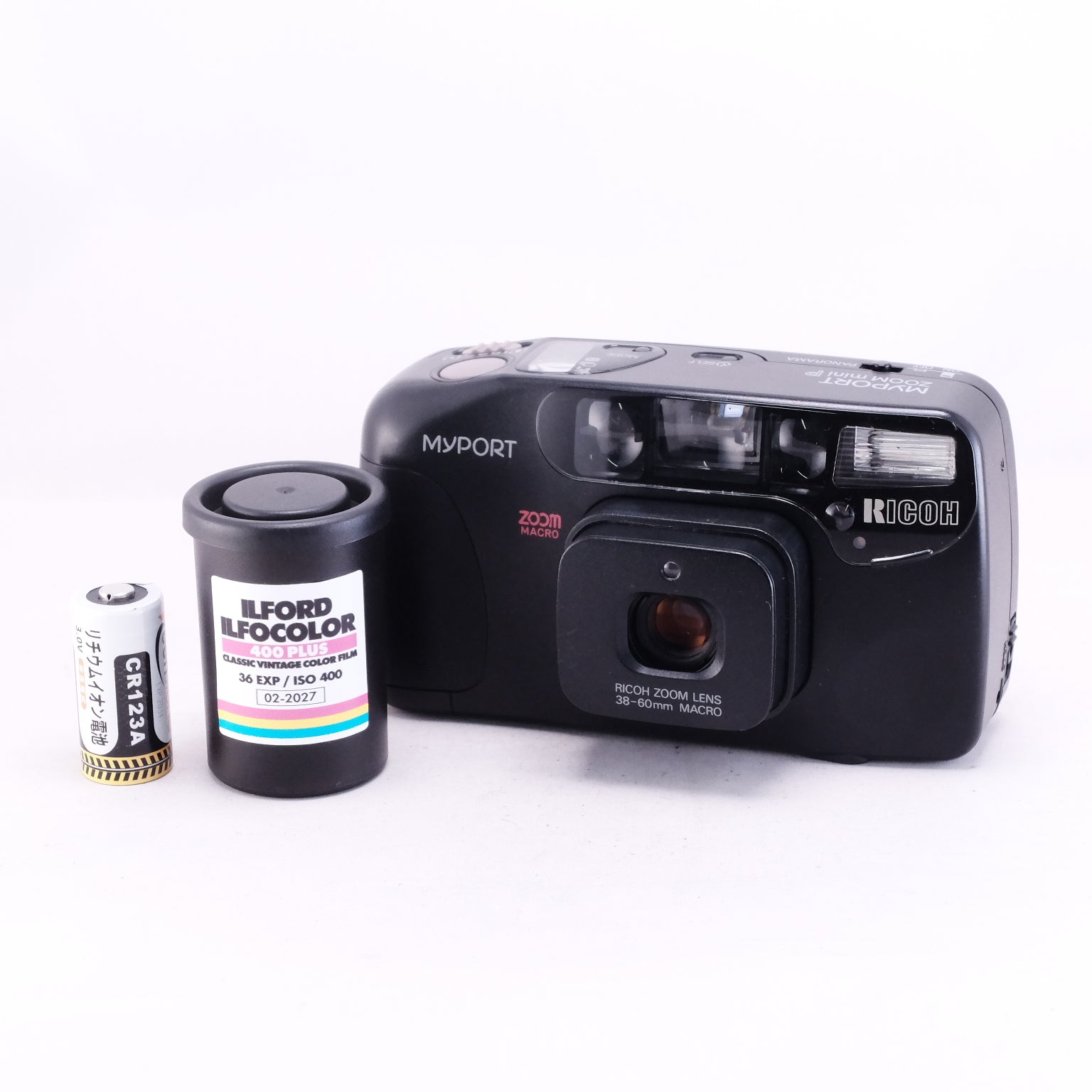 フィルムカメラ RICOHMYPORTzoomminiP RICOH Myport zoom mini P (新品フィルム＆電池付き) – 東京CAMERA