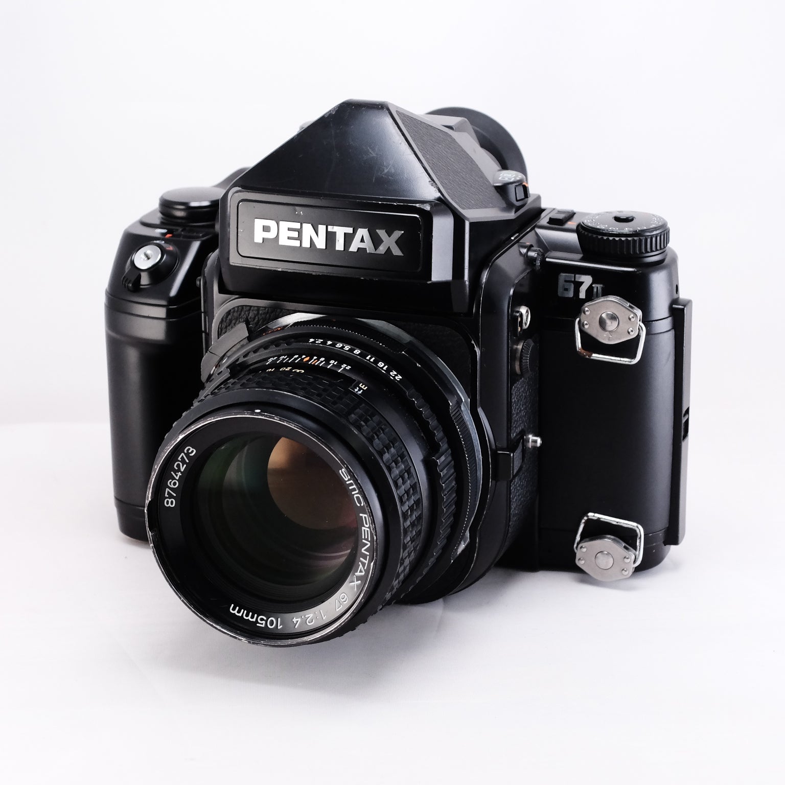 【PENTAX】6x7 II AE ファインダー + smc PENTAX 67 105mm F2.4 #1733058159847 | 東京CAMERA