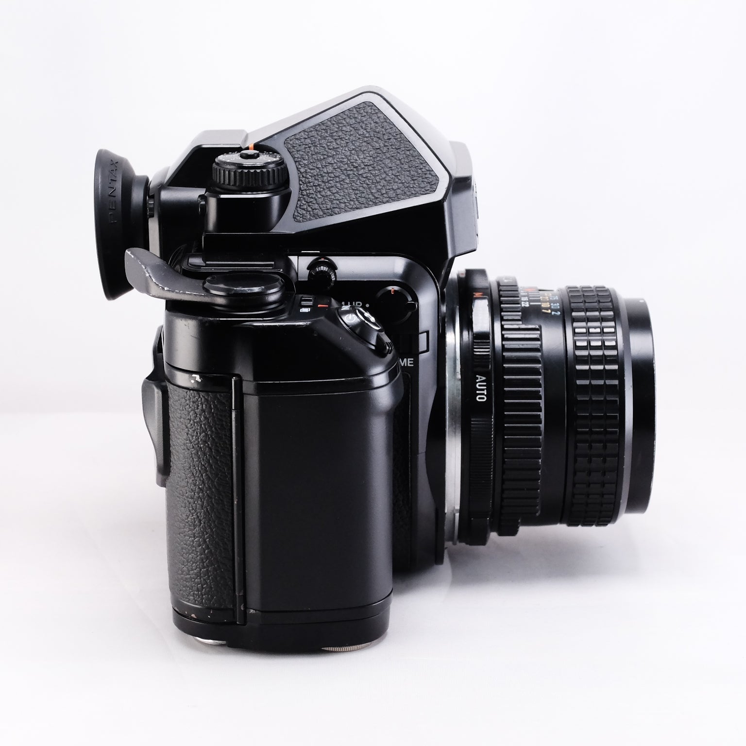 【PENTAX】6x7 II AE ファインダー + smc PENTAX 67 105mm F2.4 #1733058159847 | 東京CAMERA