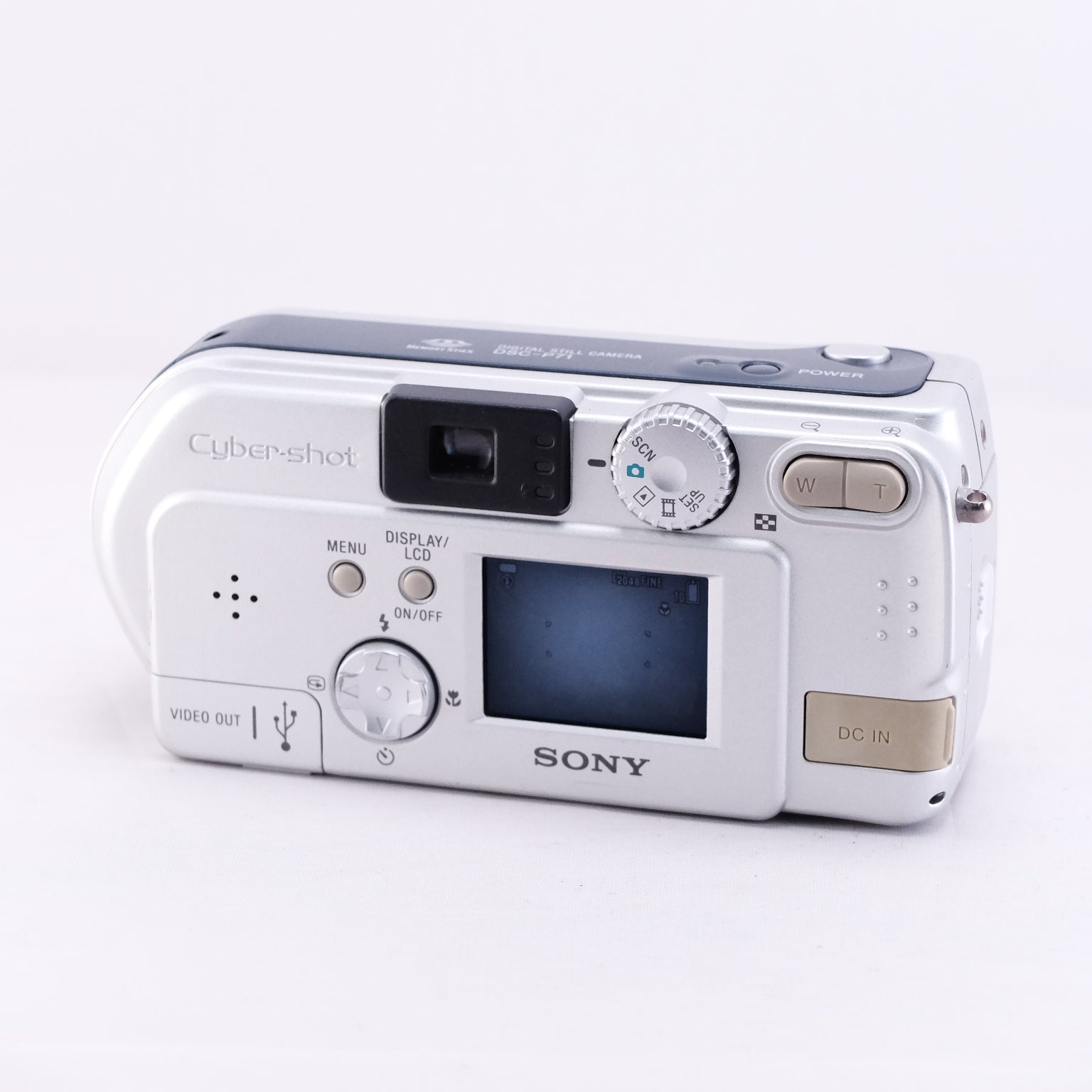 2002 SONY Cyber-shot DSC-P71(メモリーカード&電池付き)
