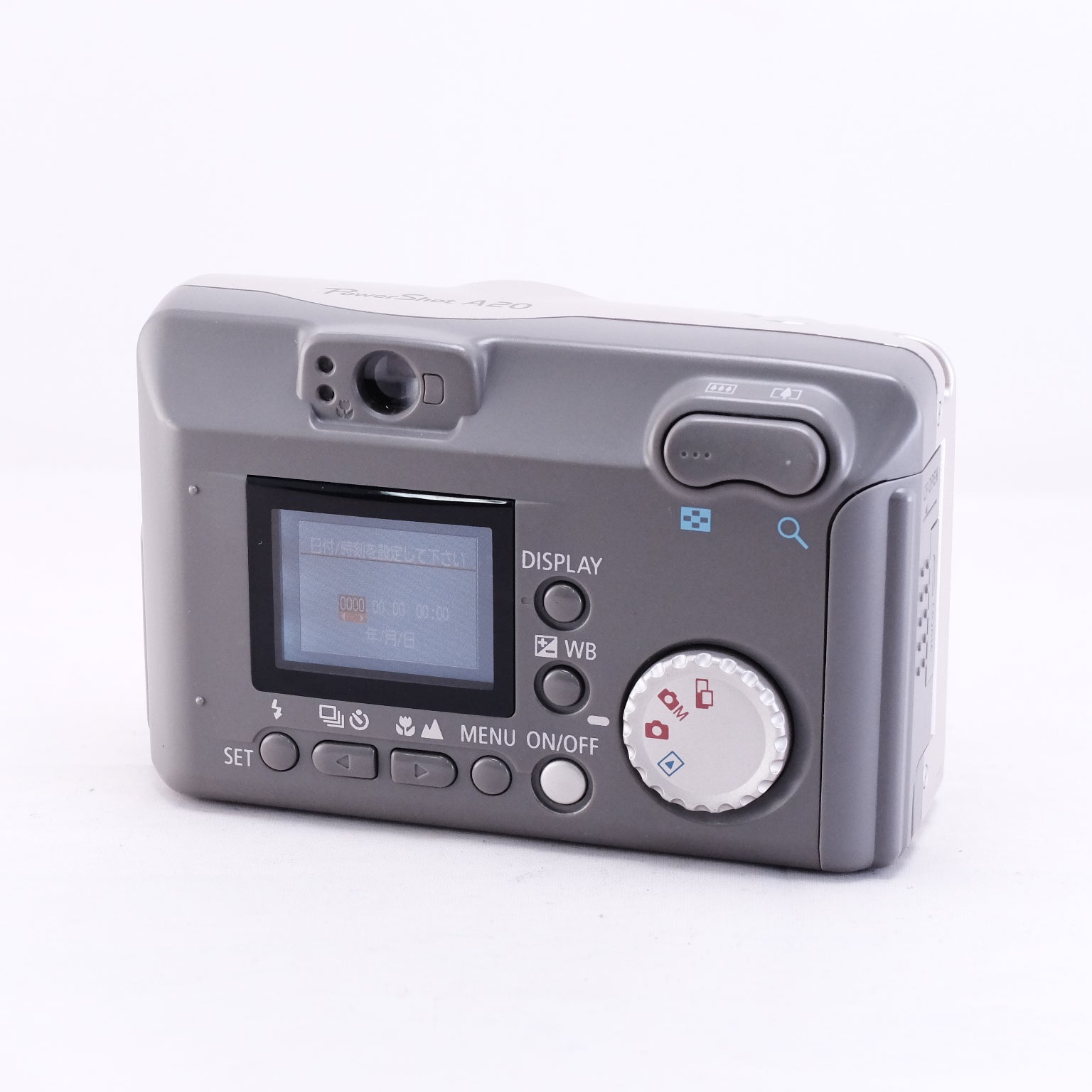 2001 Canon PowerShot A20(メモリーカード&電池付き)