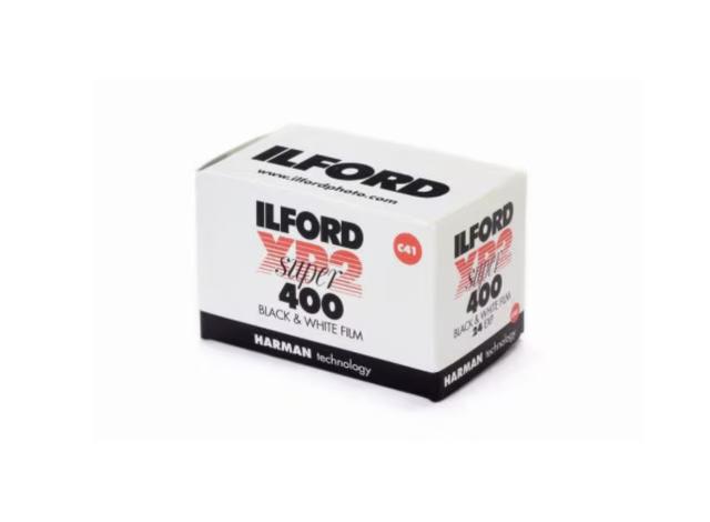 ILFORD　XP2 Super 400 135-24 白黒ネガ