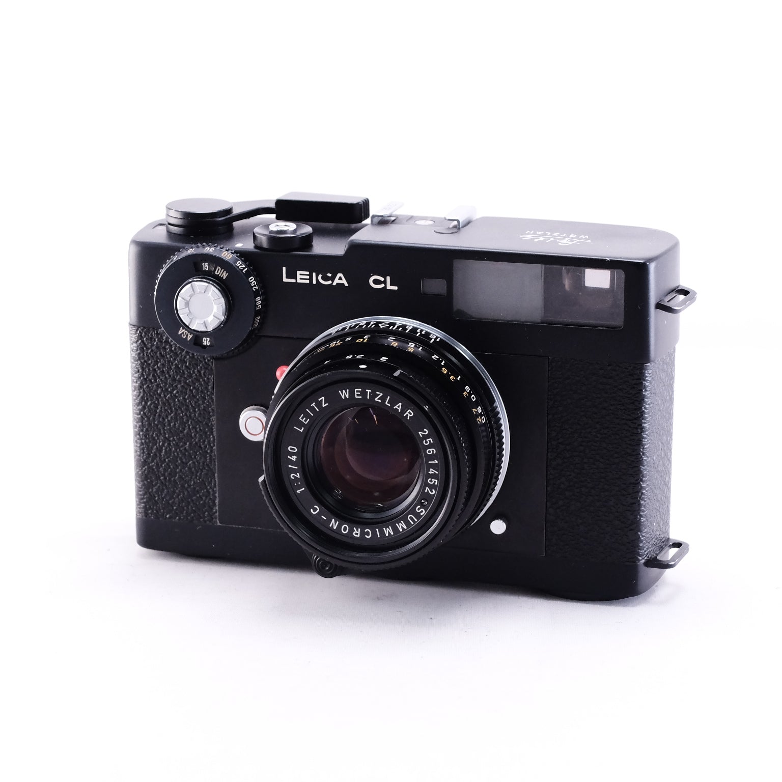 Leica CL + SUMMICRON-C 40mm F2 + 専用フードキャップ