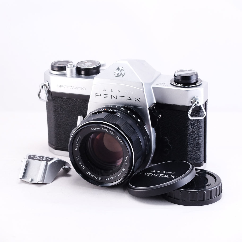 PENTAX SP + Super-Multi-Coated TAKUMAR 55mm F1.8