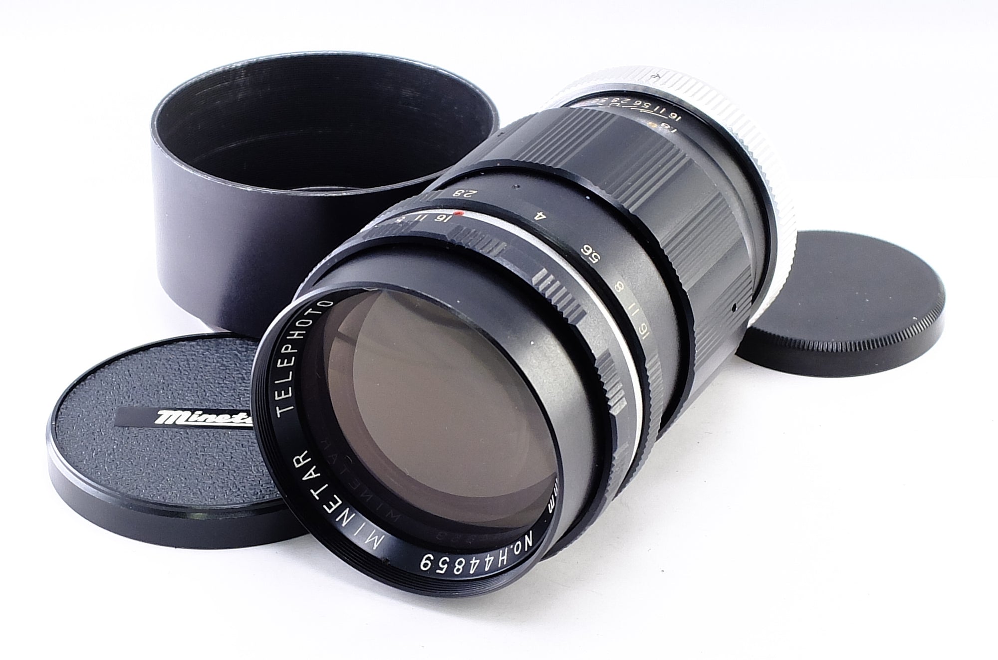 希少【MINETAR】マイネタール 135mm F2.8 [M42] 前後キャップ,専用フード付属 | 東京CAMERA
