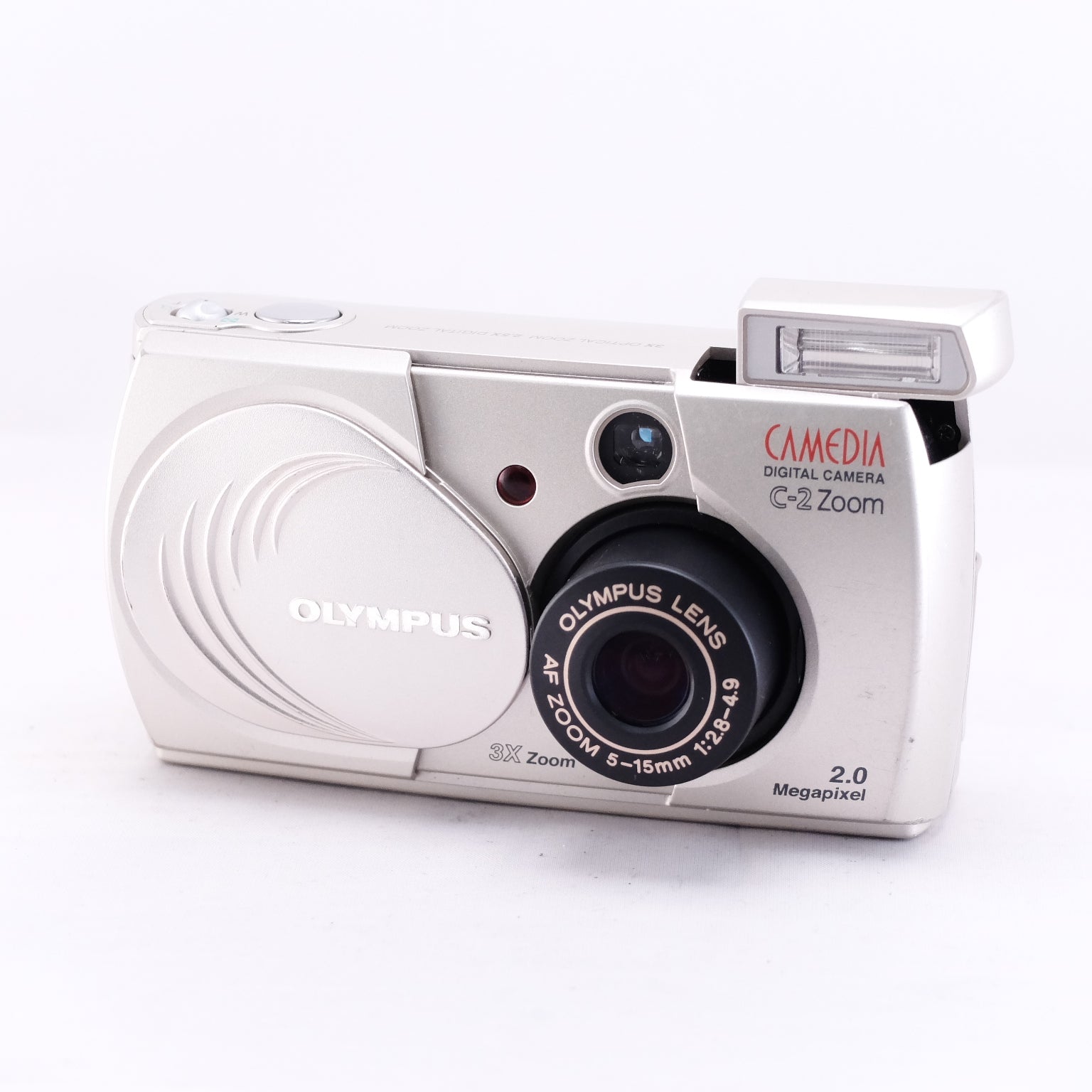 2002　OLYMPUS CAMEDIA C-2 Zoom（メモリーカード&電池付き）