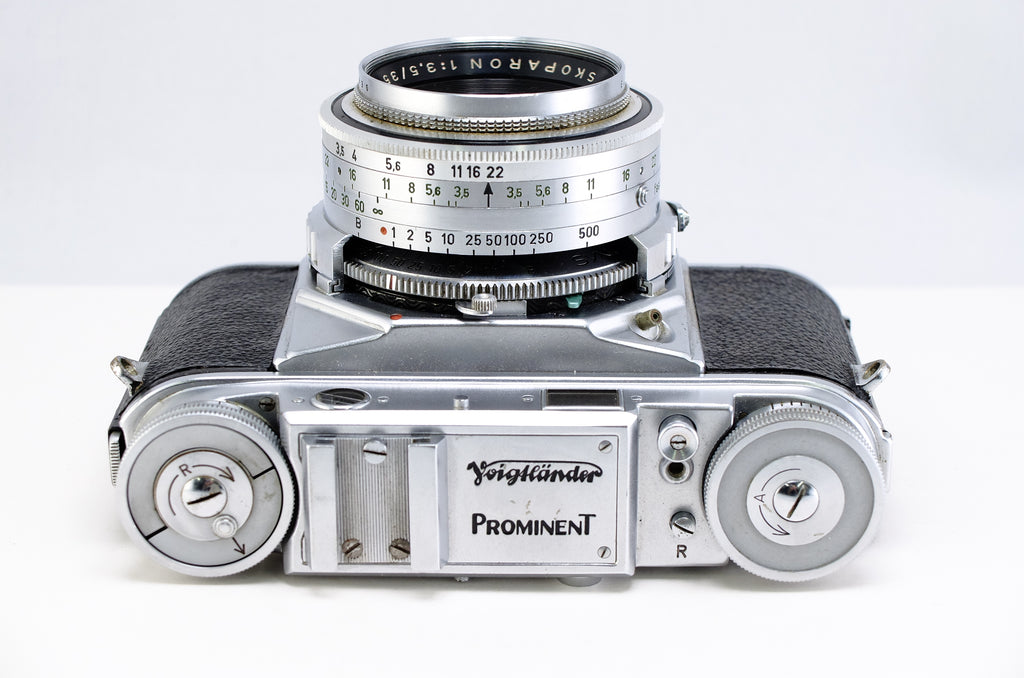 【Voigtlander】Prominent (距離指標ft) + Skoparon 35mm F3.5 | 東京CAMERA