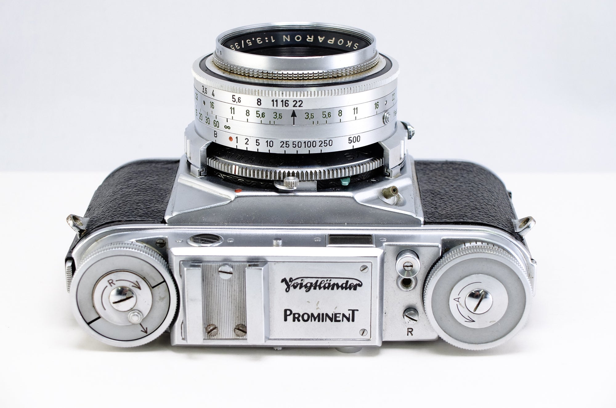 【Voigtlander】Prominent (距離指標ft) + Skoparon 35mm F3.5 | 東京CAMERA