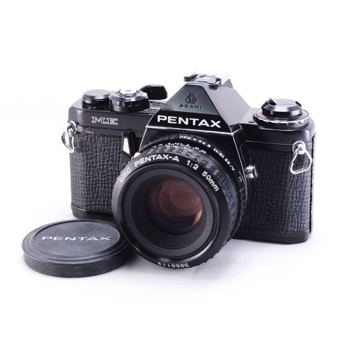 PENTAX ME (black) + smc PENTAX-A 50mm F2 [K]
