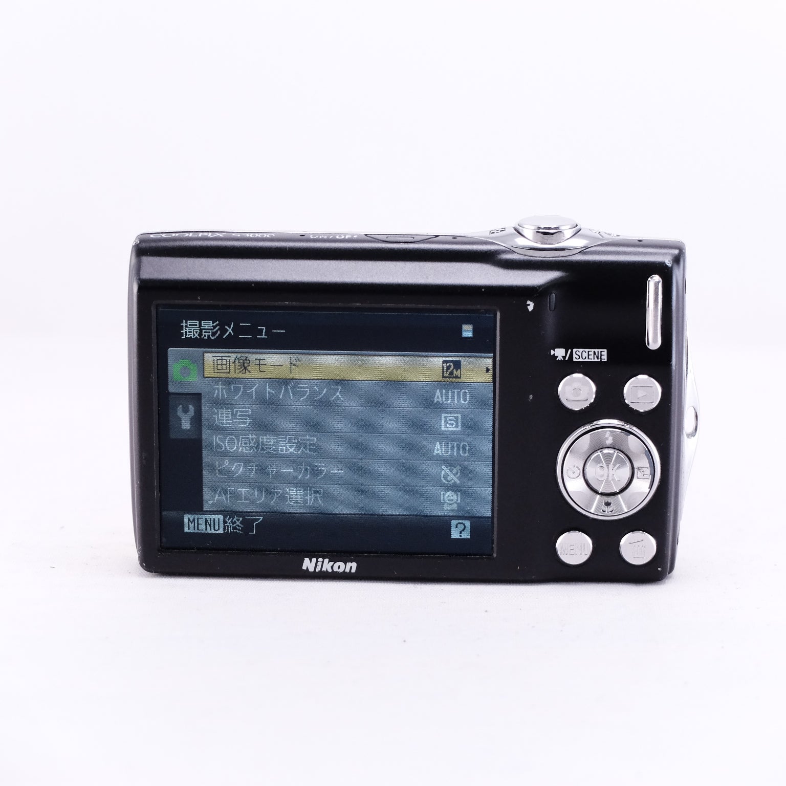 2010 Nikon COOLPIX S3000(メモリーカード&バッテリー/充電器付き)