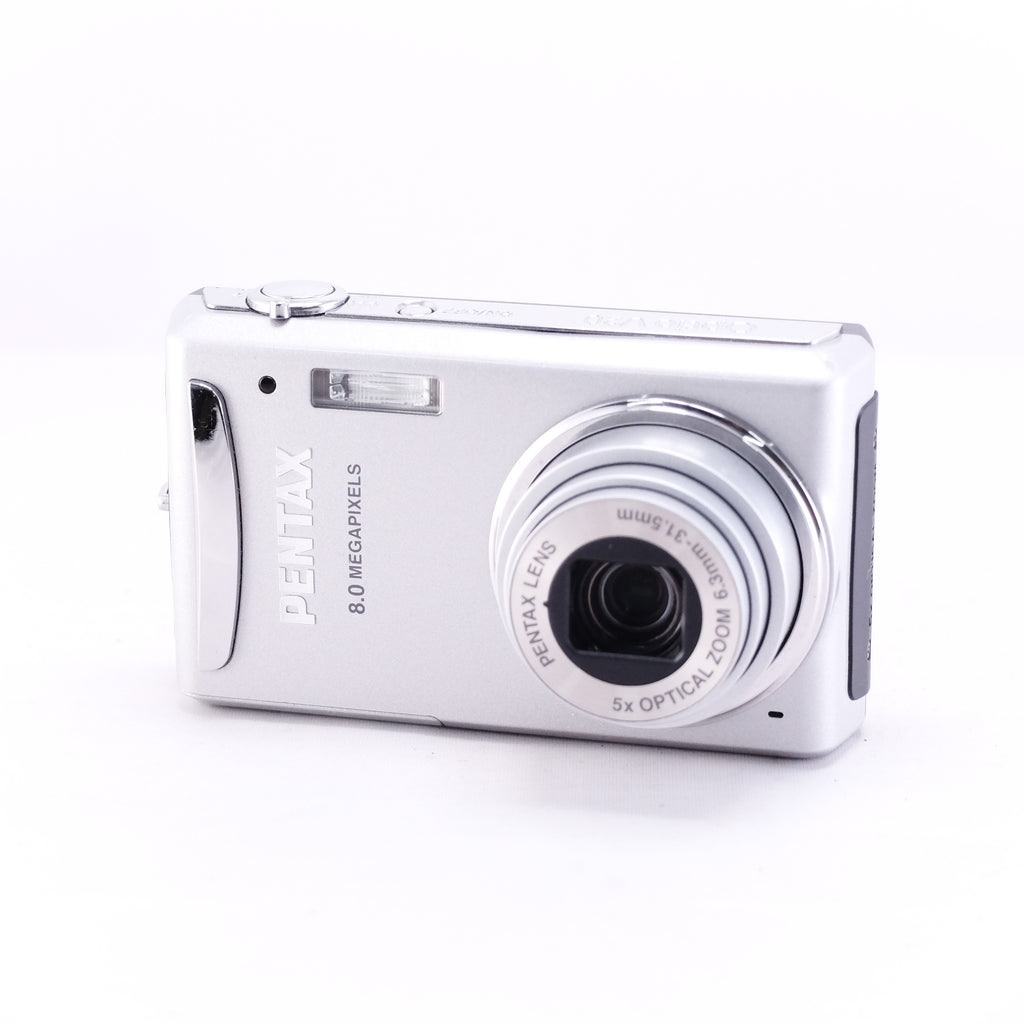2008　PENTAX Optio V20（メモリーカード&バッテリー/充電器付き）