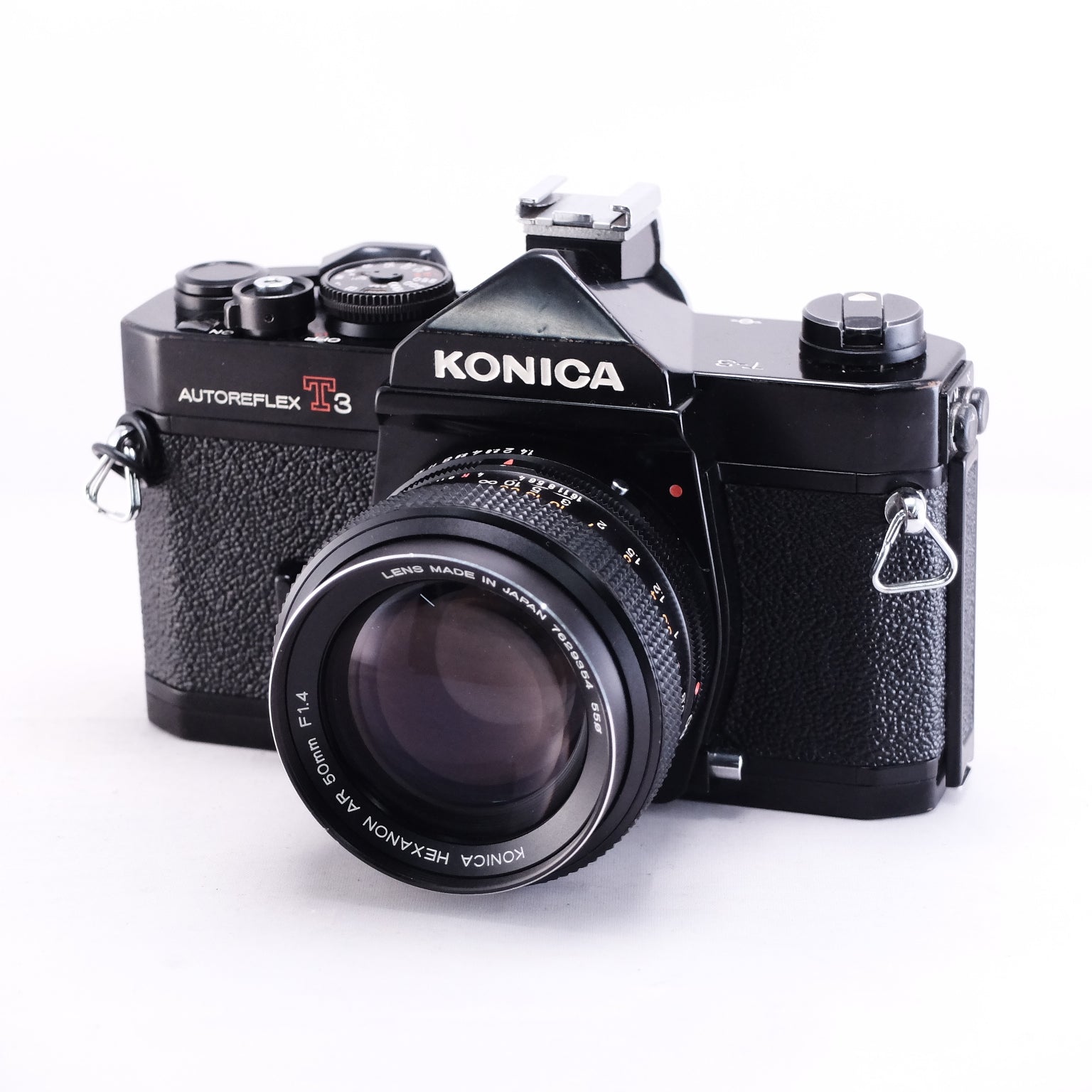 KONICA AUTOREFLEX T3 (Black) + HEXANON AR 50mm F1.4