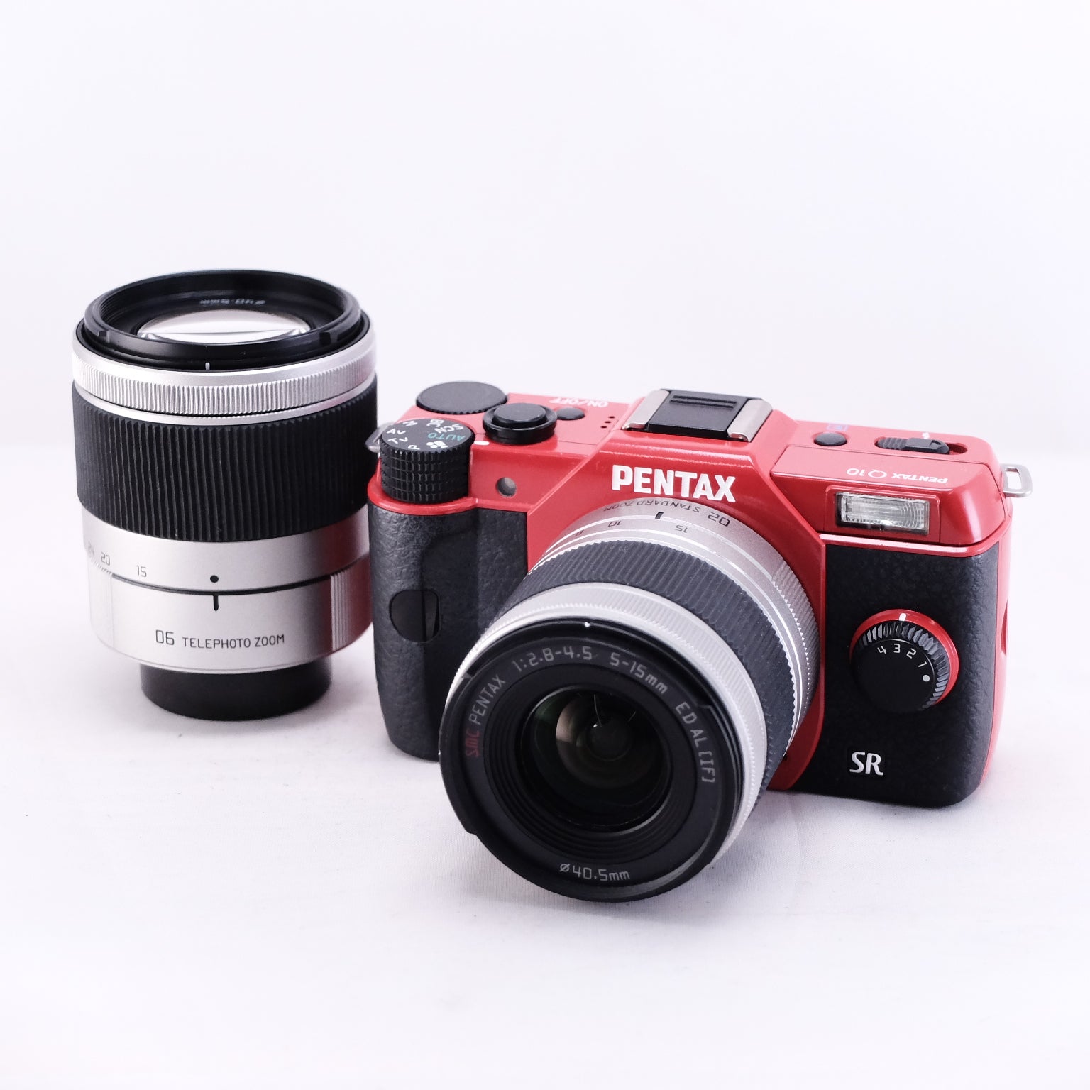 PENTAX Q10 (Red) ダブルズームキット