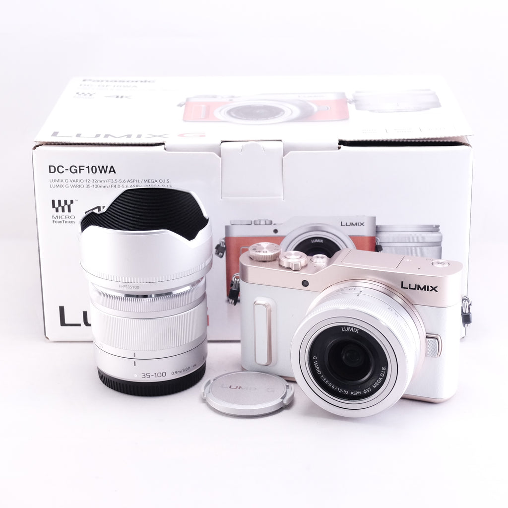 Panasonic LUMIX DC-GF10WA W + 12-32mm + 35-100mm [M4/3]