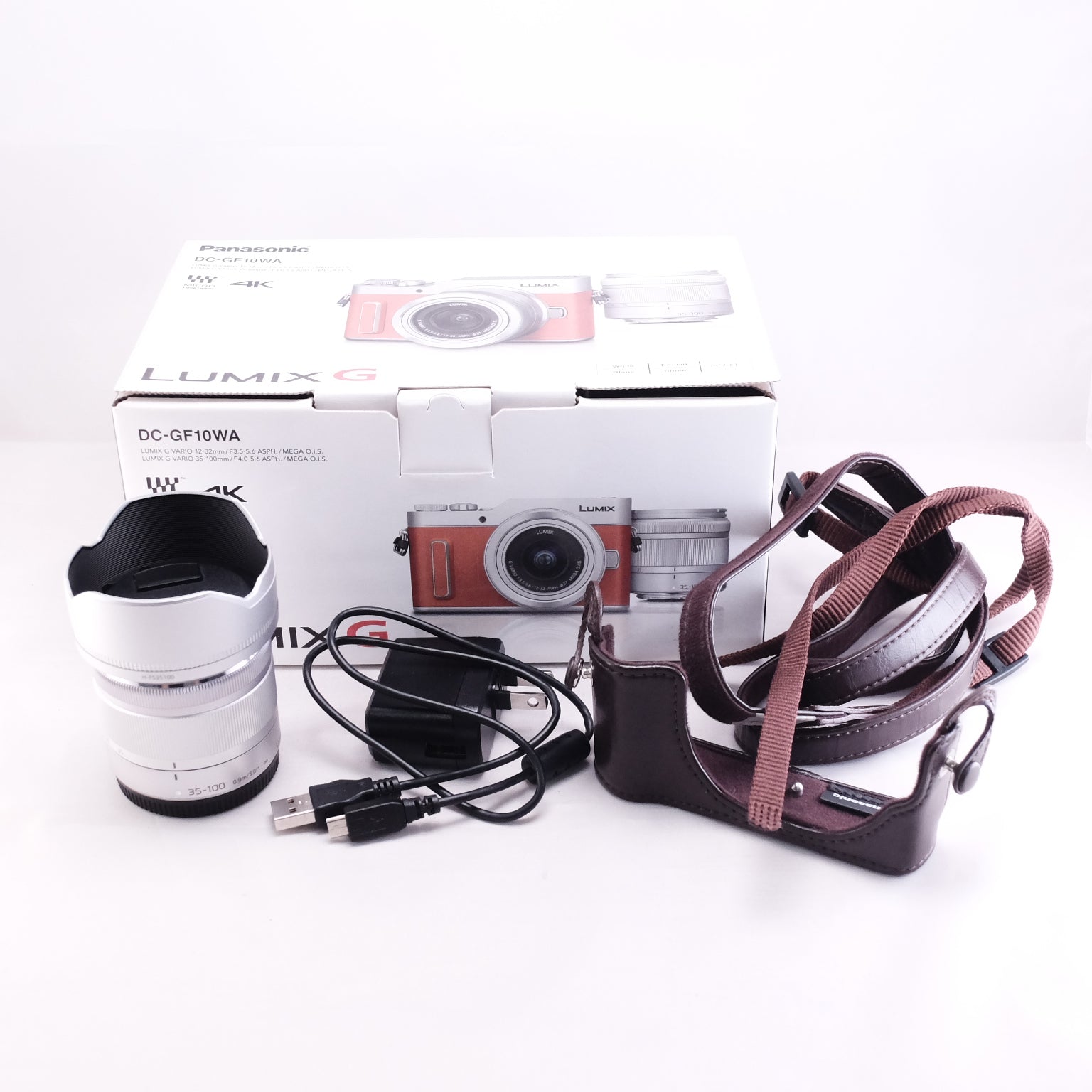 Panasonic LUMIX DC-GF10WA W + 12-32mm + 35-100mm [M4/3]