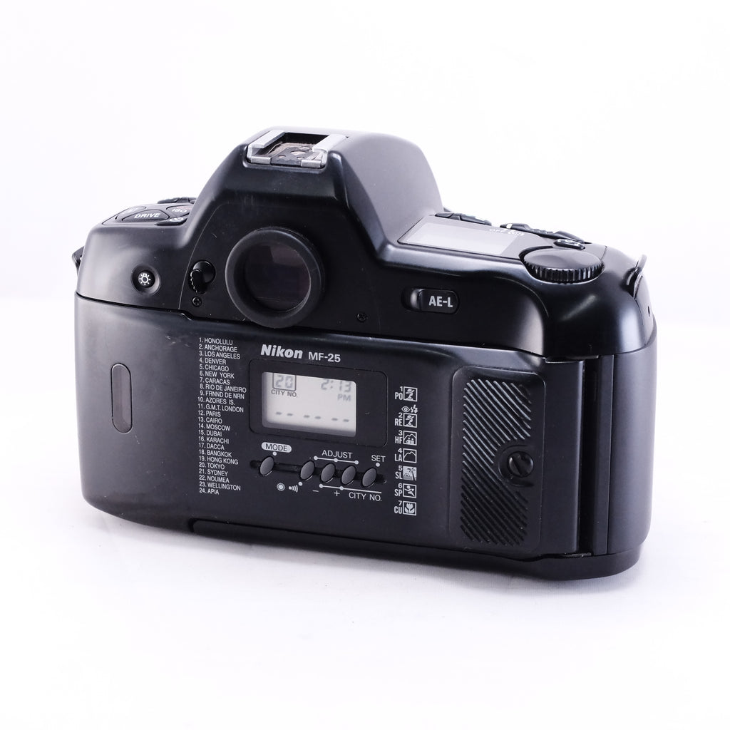 Nikon F90X + MF-25 + MC-30 + AF NIKKOR 35-80mm F4-5.6 D