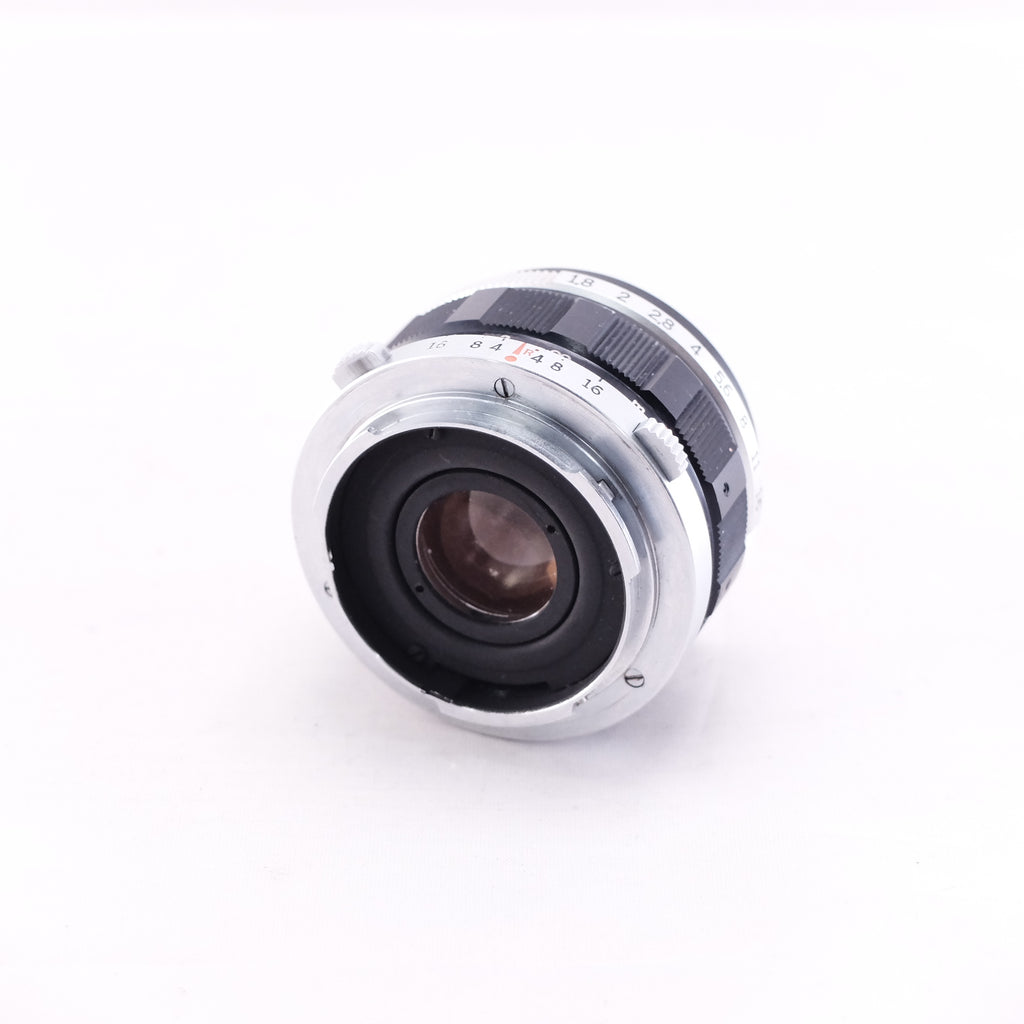 OLYMPUS F.Zuiko Auto-S 38mm F1.8 [PEN-F] ※整備品