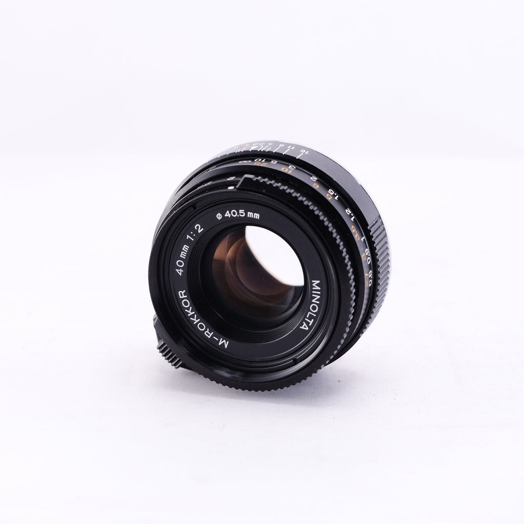 MINOLTA M-ROKKOR 40mm F2 [M]