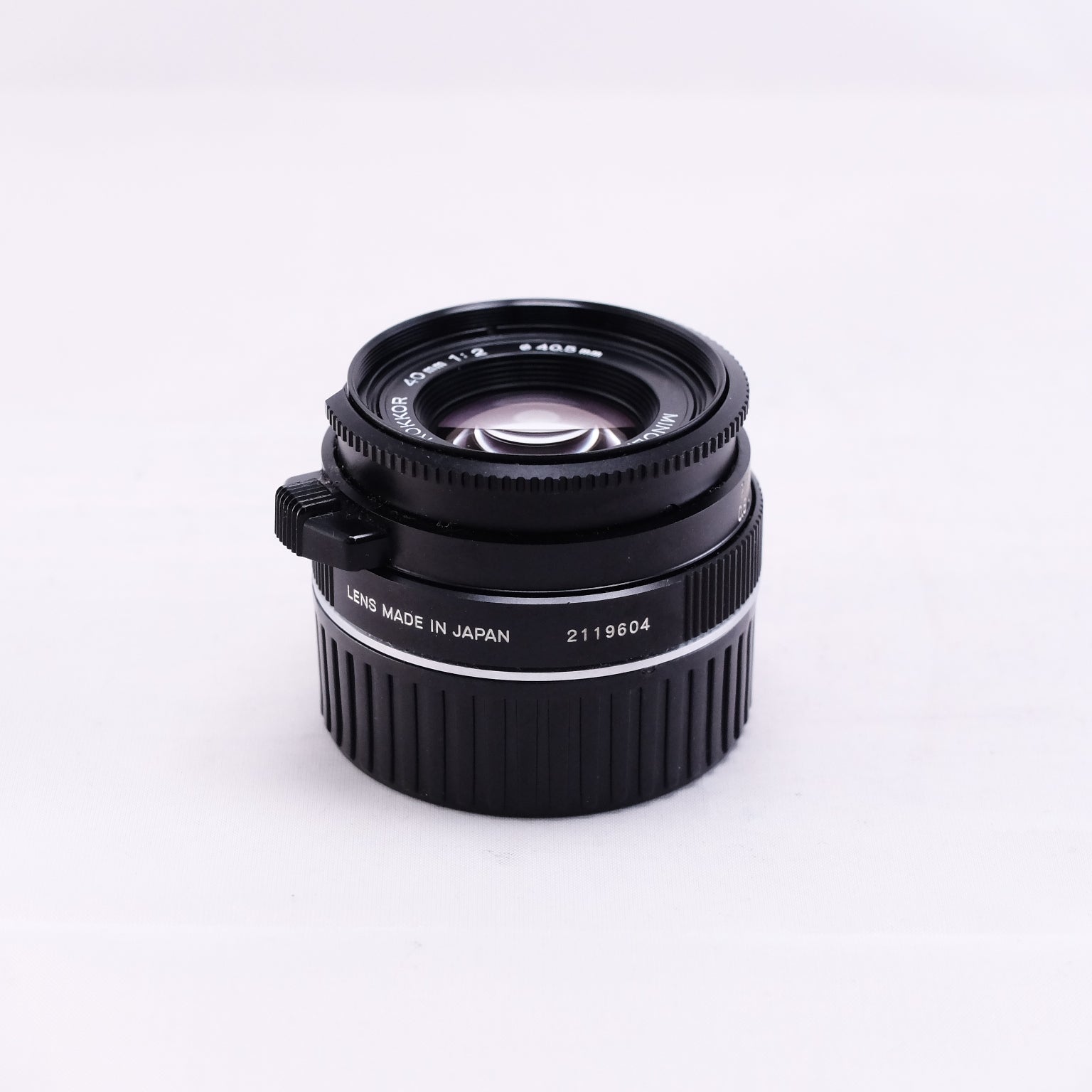 MINOLTA M-ROKKOR 40mm F2 [M]