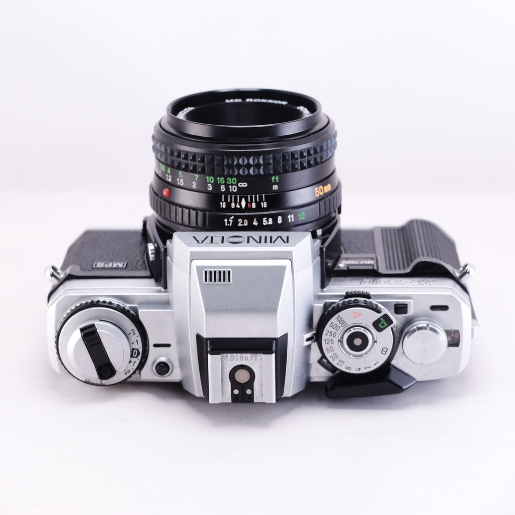 MINOLTA X-700 (Silver) + MD ROKKOR 50mm F1.7