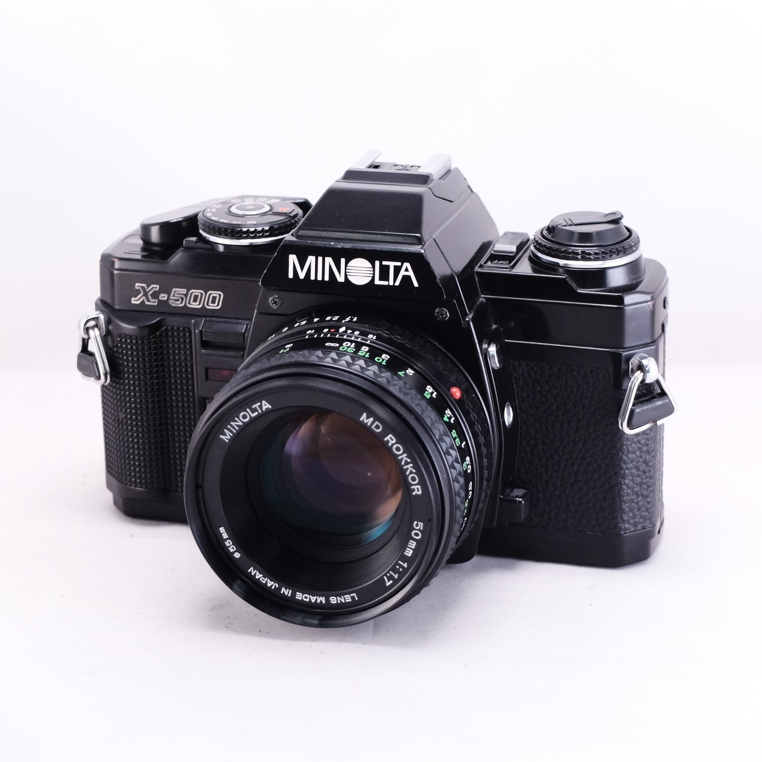 MINOLTA X-500 + MD ROKKOR 50mm F1.7