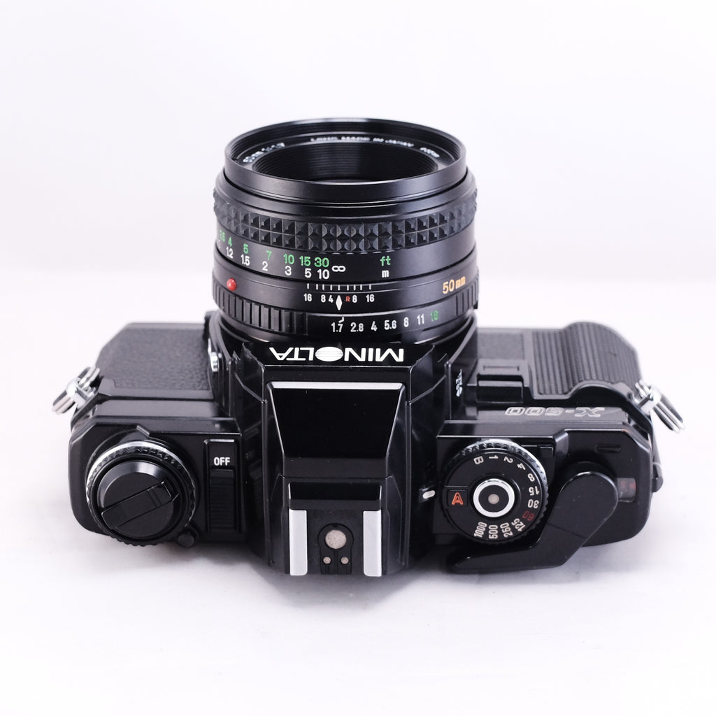 MINOLTA X-500 + MD ROKKOR 50mm F1.7