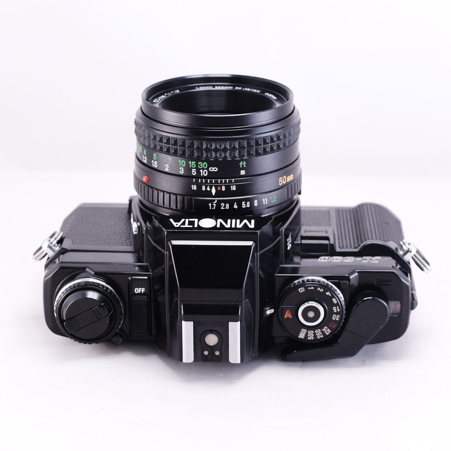 MINOLTA X-500 + MD ROKKOR 50mm F1.7