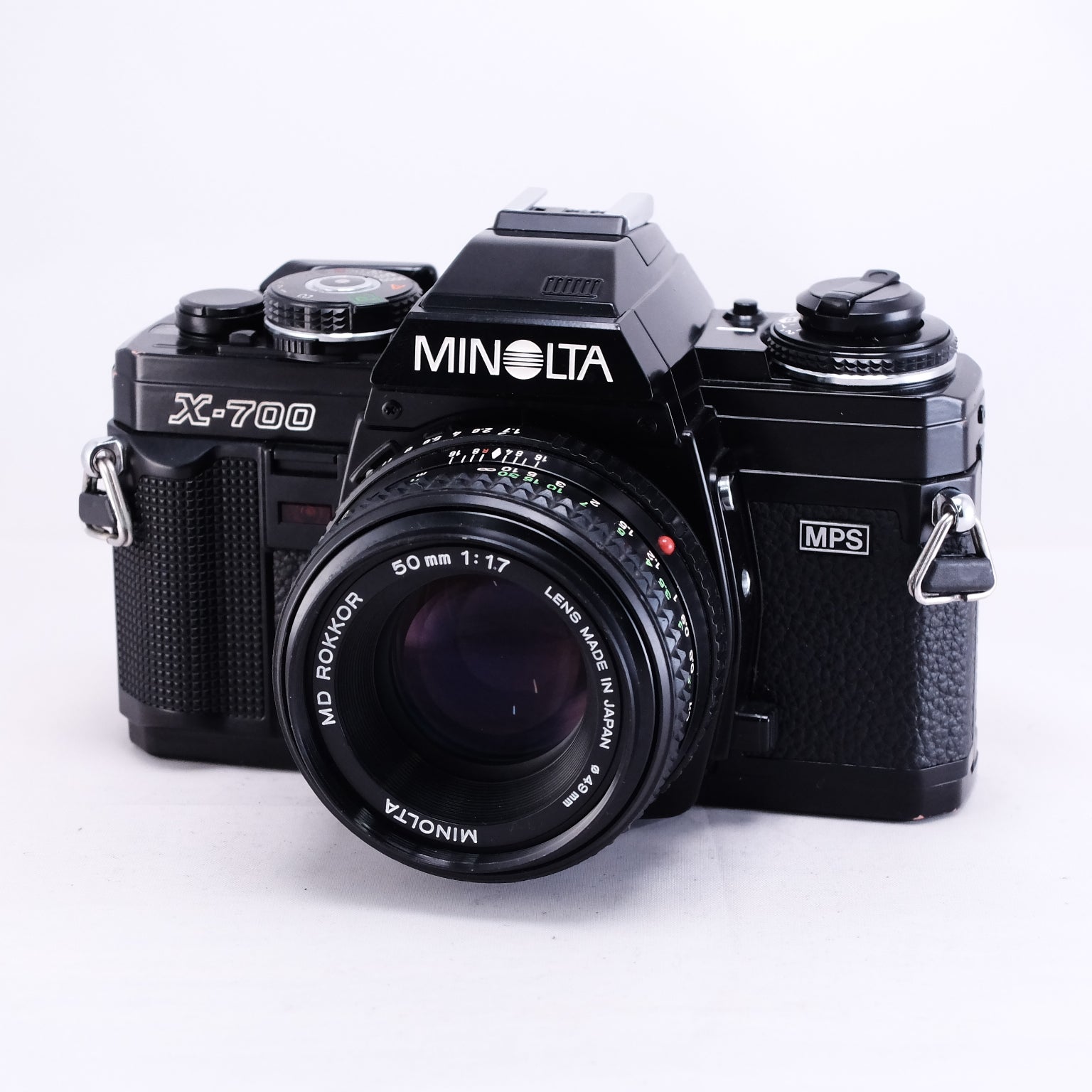 MINOLTA X-700 Black + MD ROKKOR 50mm F1.7