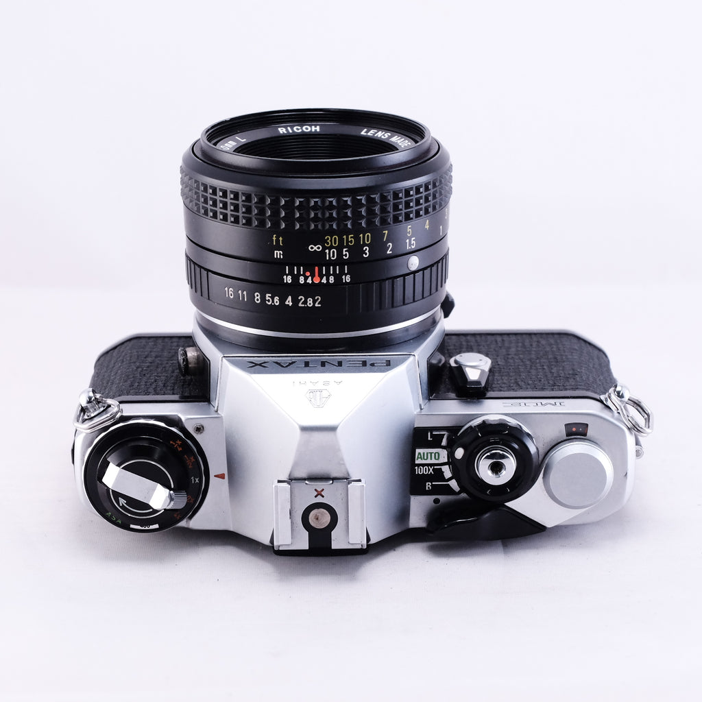 PENTAX ME (シルバー) +XR RIKENON 50mm F2 L