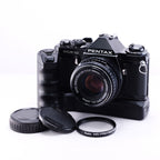 PENTAX ME Super (ブラック) + smc PENTAX-M 50mm F1.7 + WINDER ME II