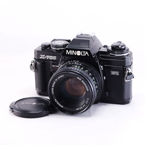MINOLTA X-700 + MD ROKKOR 50mm F1.7