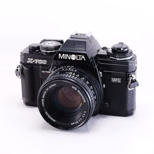 MINOLTA X-700 + MD ROKKOR 50mm F1.7