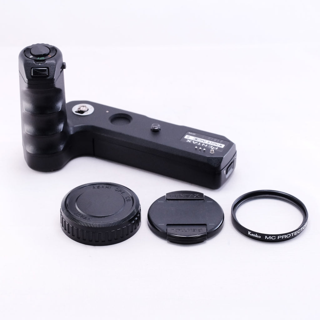 PENTAX ME Super (ブラック) + smc PENTAX-M 50mm F1.7 + WINDER ME II