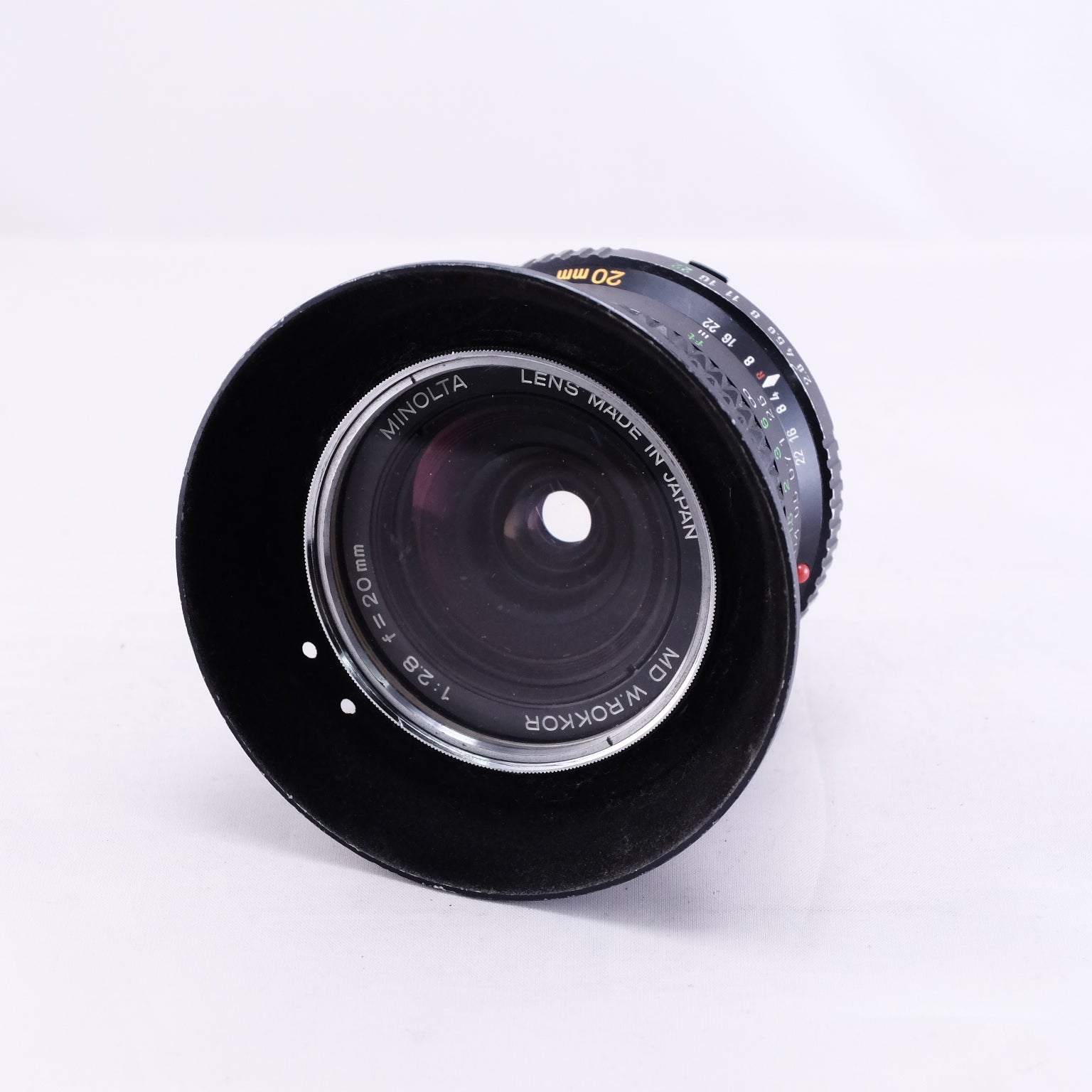 MINOLTA MD W.ROKKOR 20mm F2.8 [MD]
