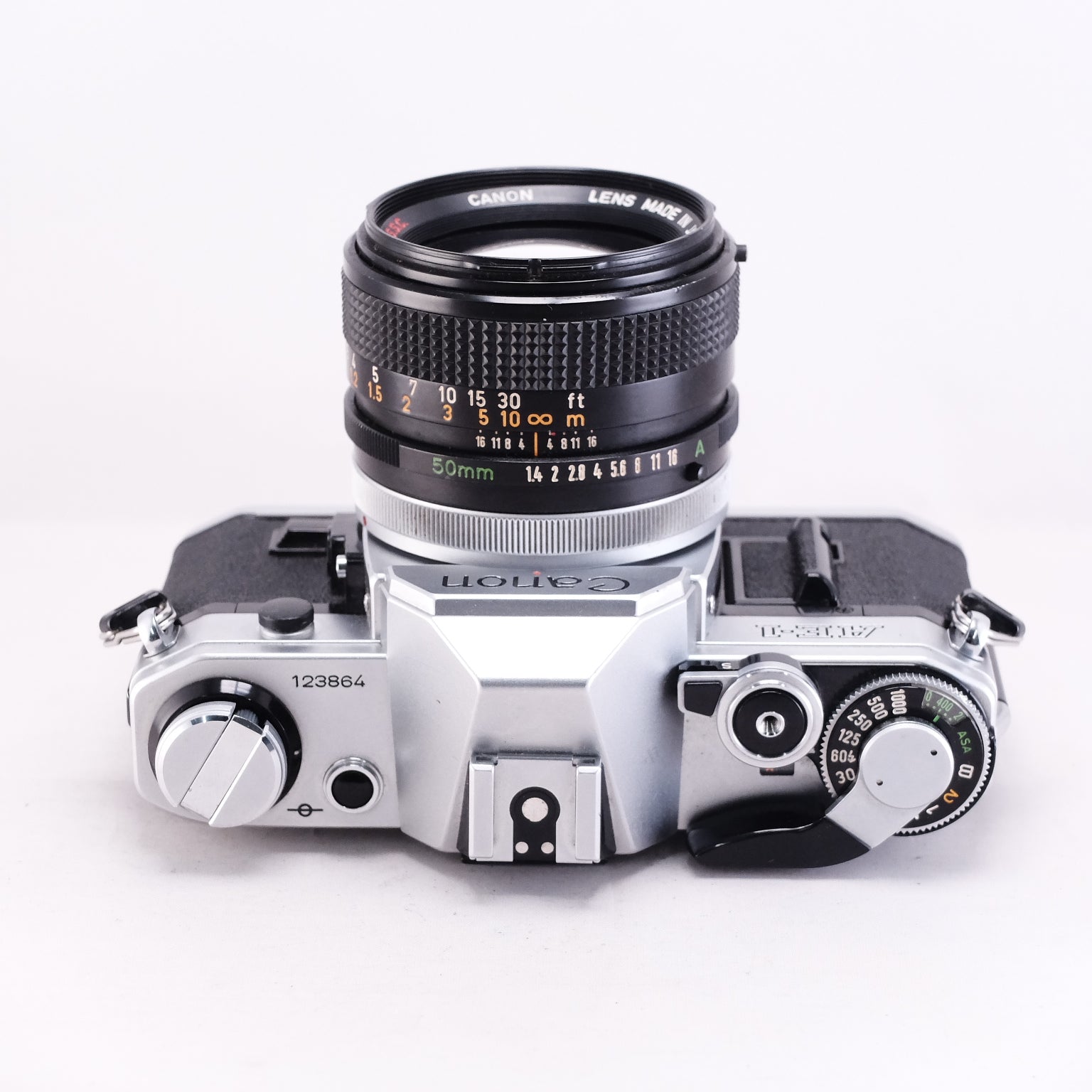 Canon AE-1 (Silver) + FD 50mm F1.4 S.S.C