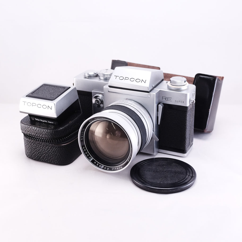 TOPCON RE SUPER + RE.Auto-Topcor 2.5cm F3.5