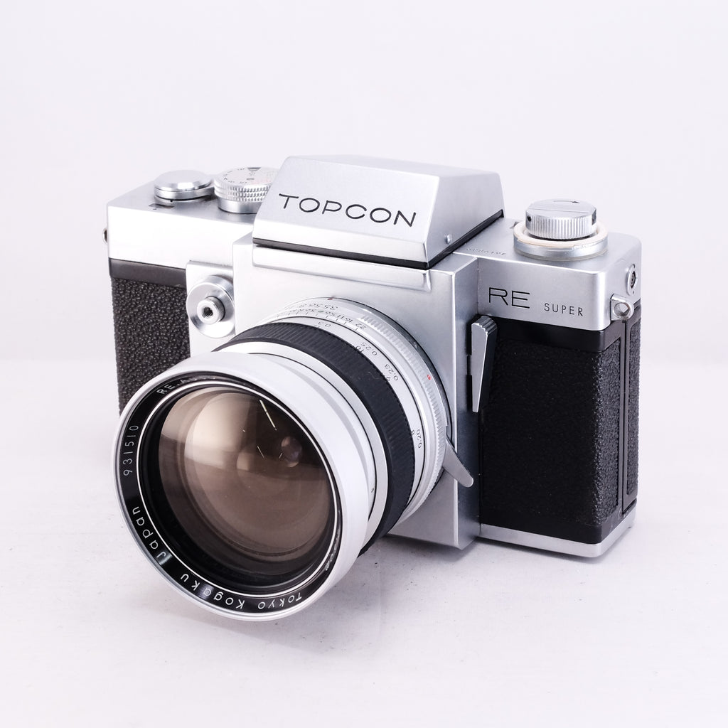 TOPCON RE SUPER + RE.Auto-Topcor 2.5cm F3.5