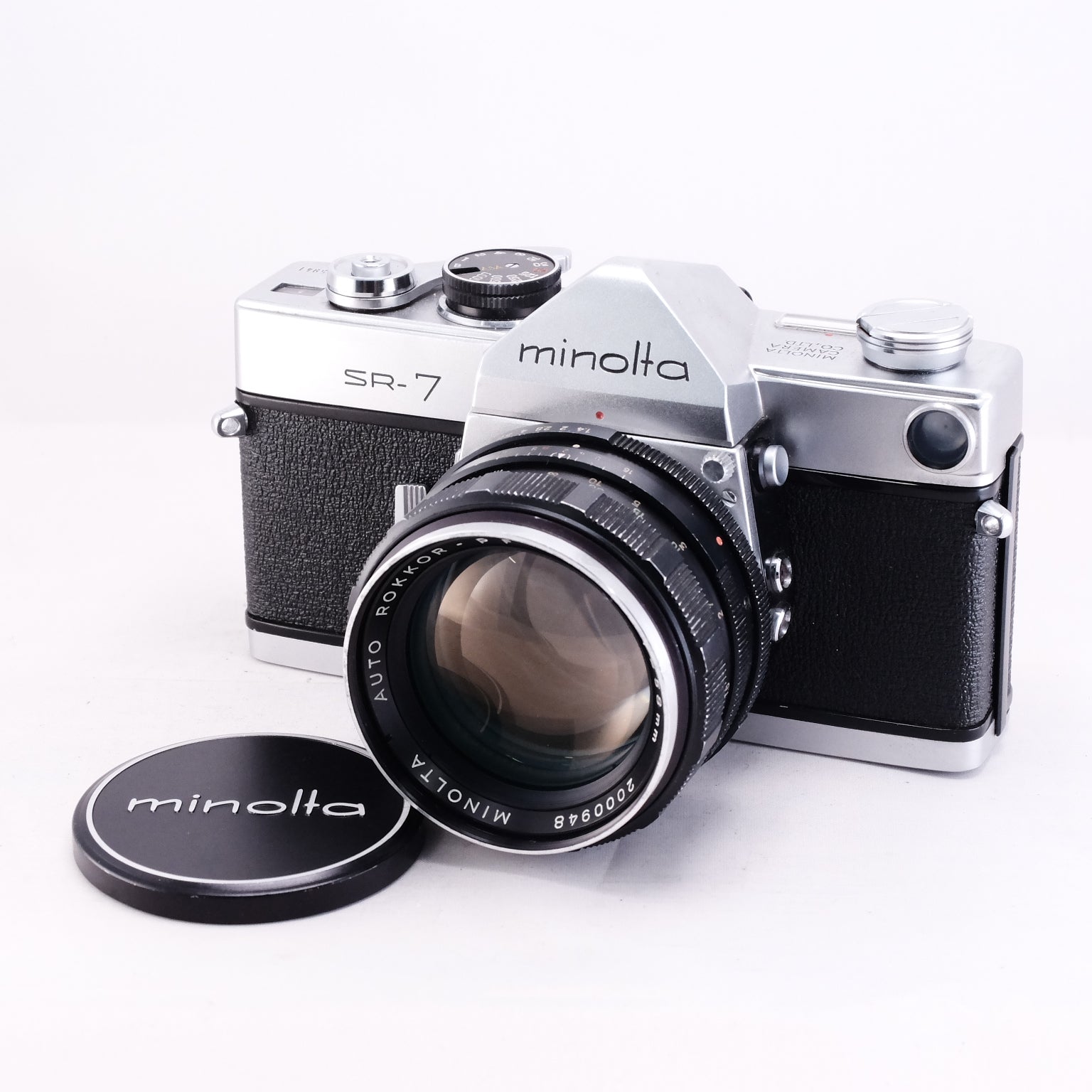 Minolta SR-7 + Auto ROKKOR-PF 58mm F1.4 [SR/MD]