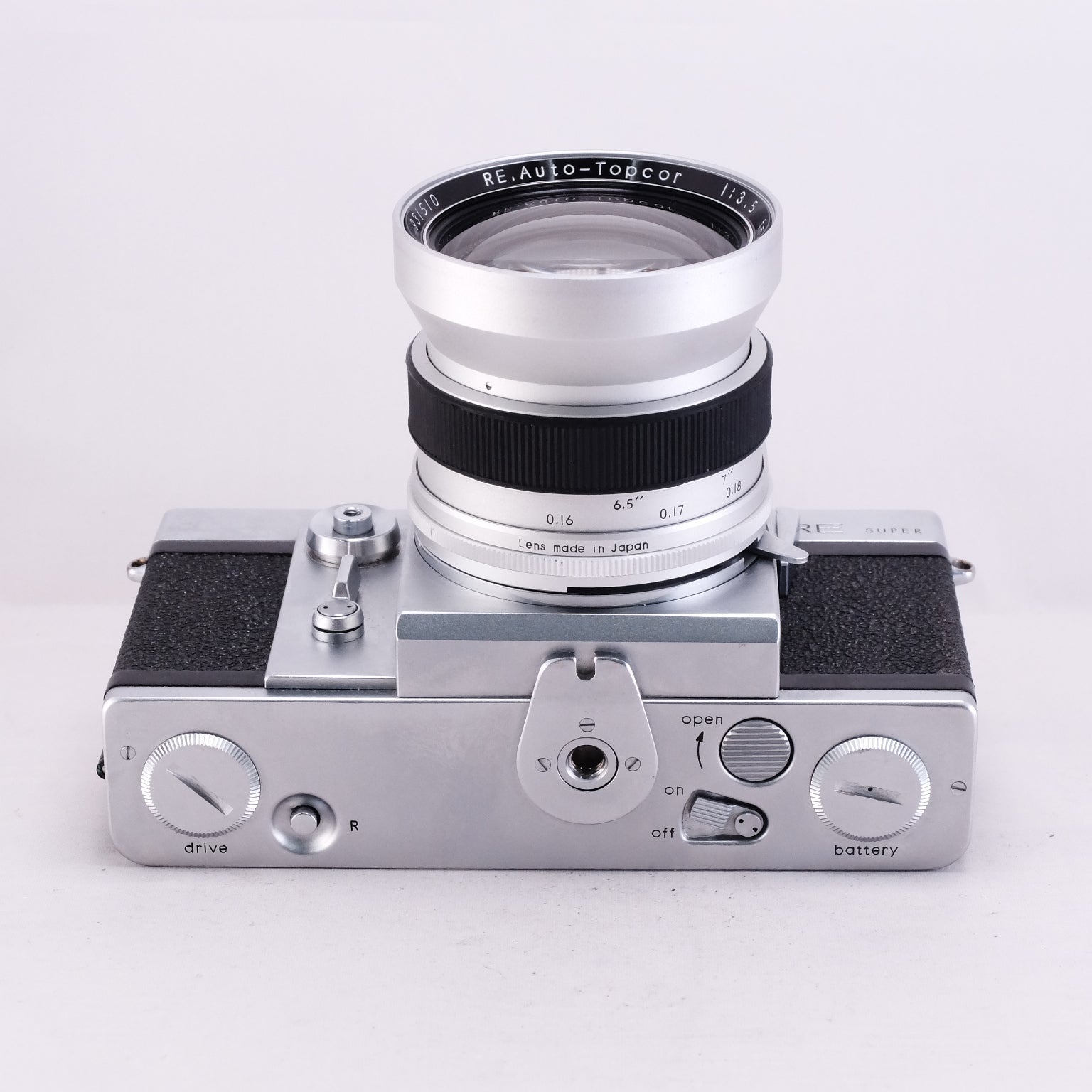 TOPCON RE SUPER + RE.Auto-Topcor 2.5cm F3.5