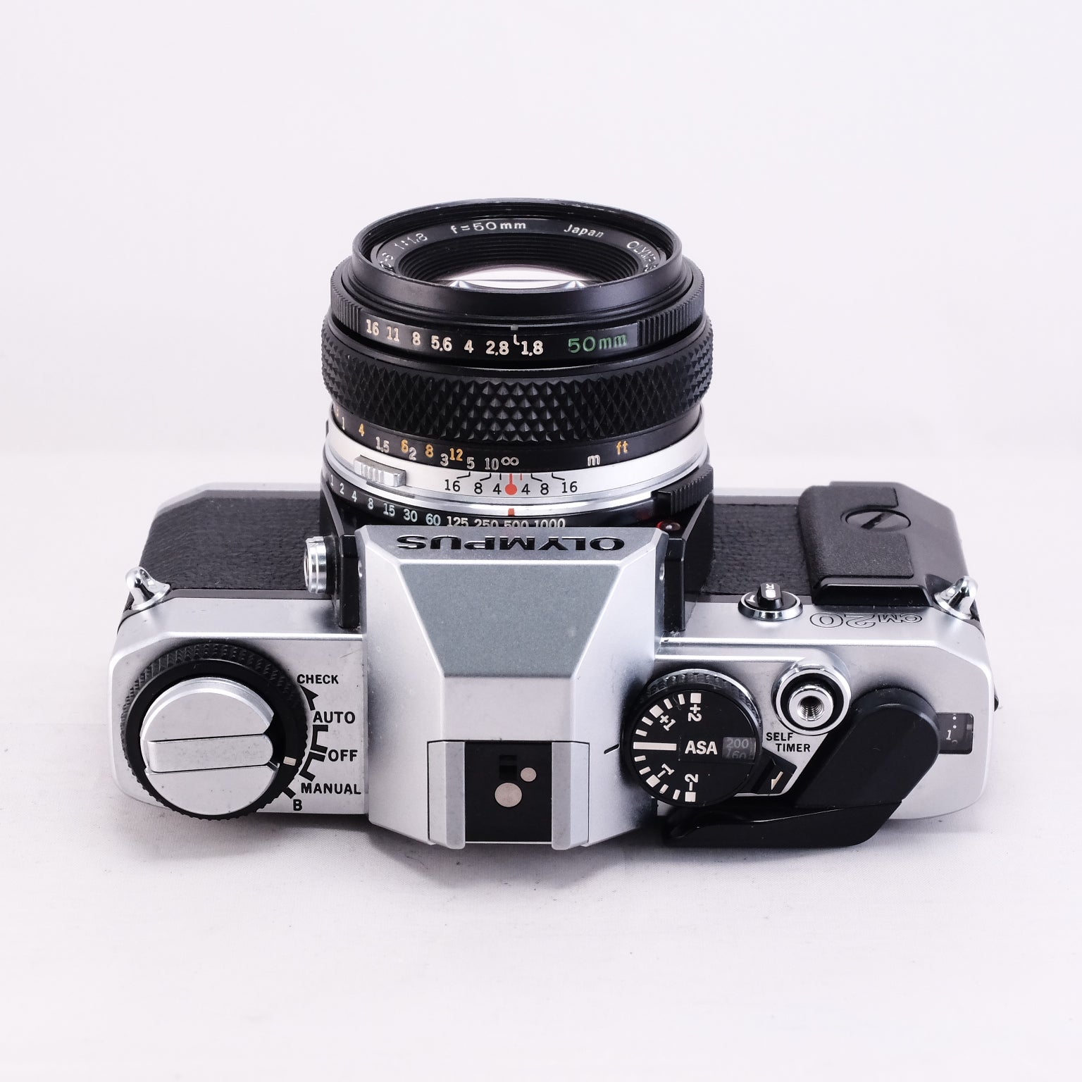 OLYMPUS OM-20 + OM F.ZUIKO AUTO-S 50mm F1.8