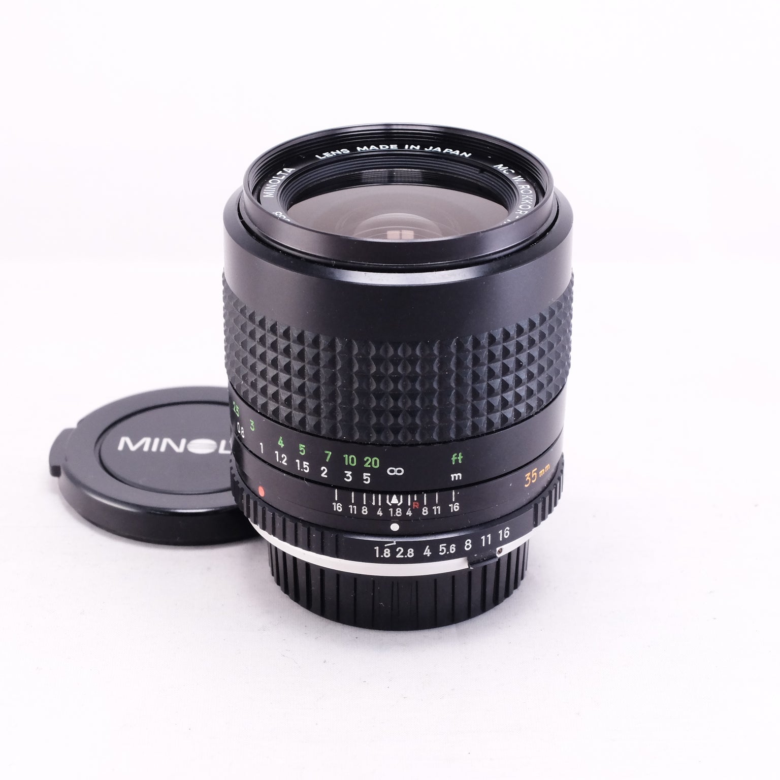 MINOLTA MC W.ROKKOR-HH 35mm F1.8 [MD]