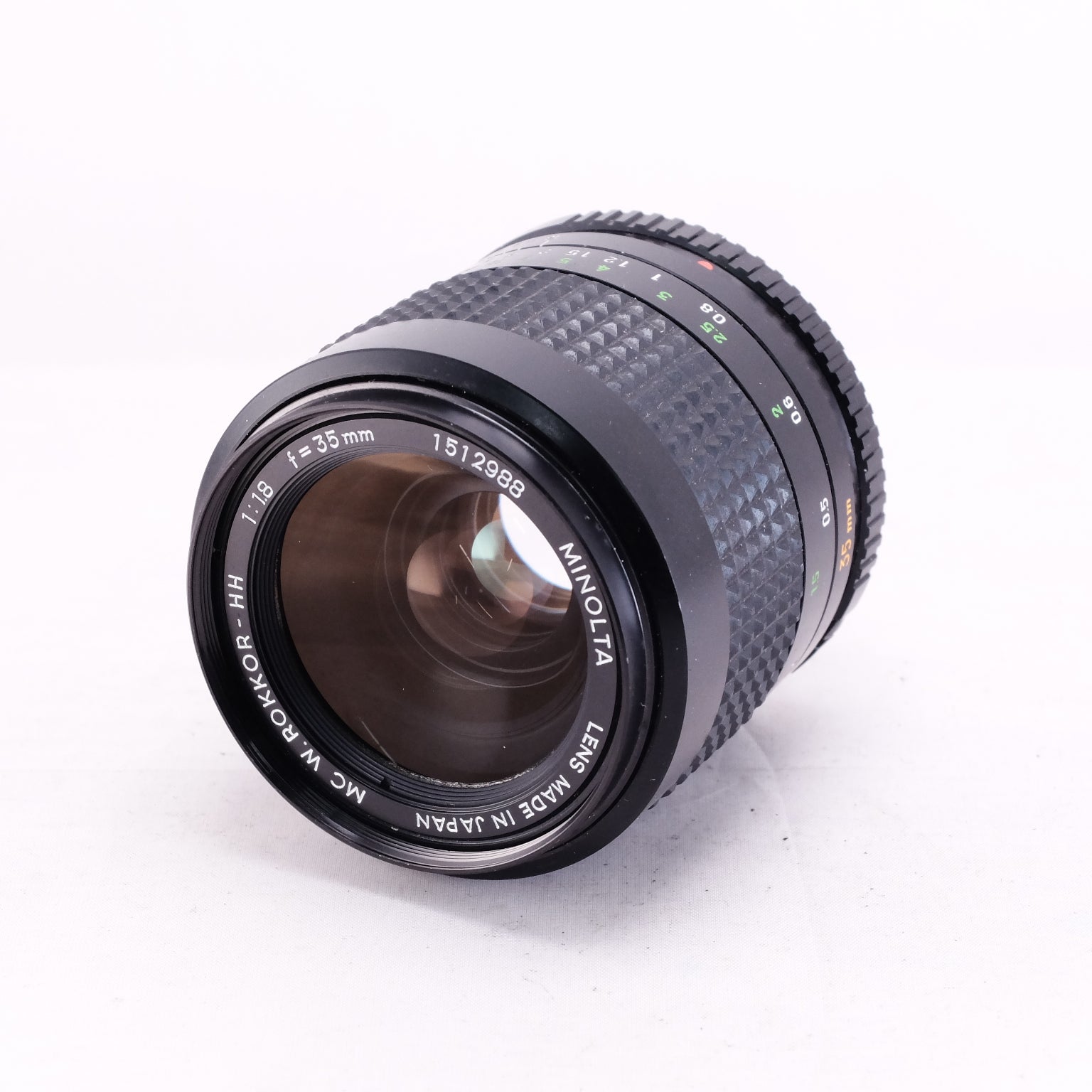 MINOLTA MC W.ROKKOR-HH 35mm F1.8 [MD]