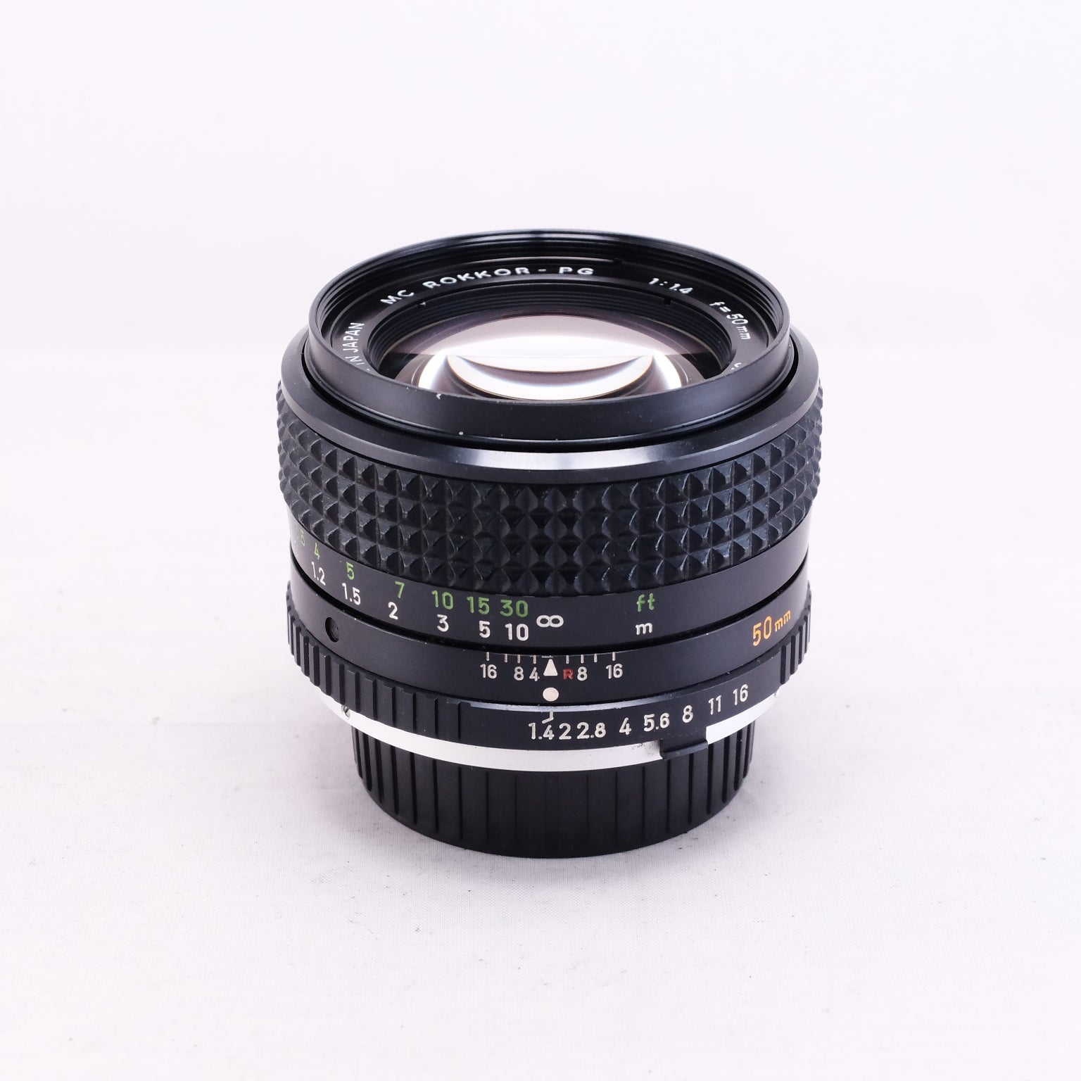MINOLTA MC ROKKOR-PG 50mm F1.4 [SR/MD]