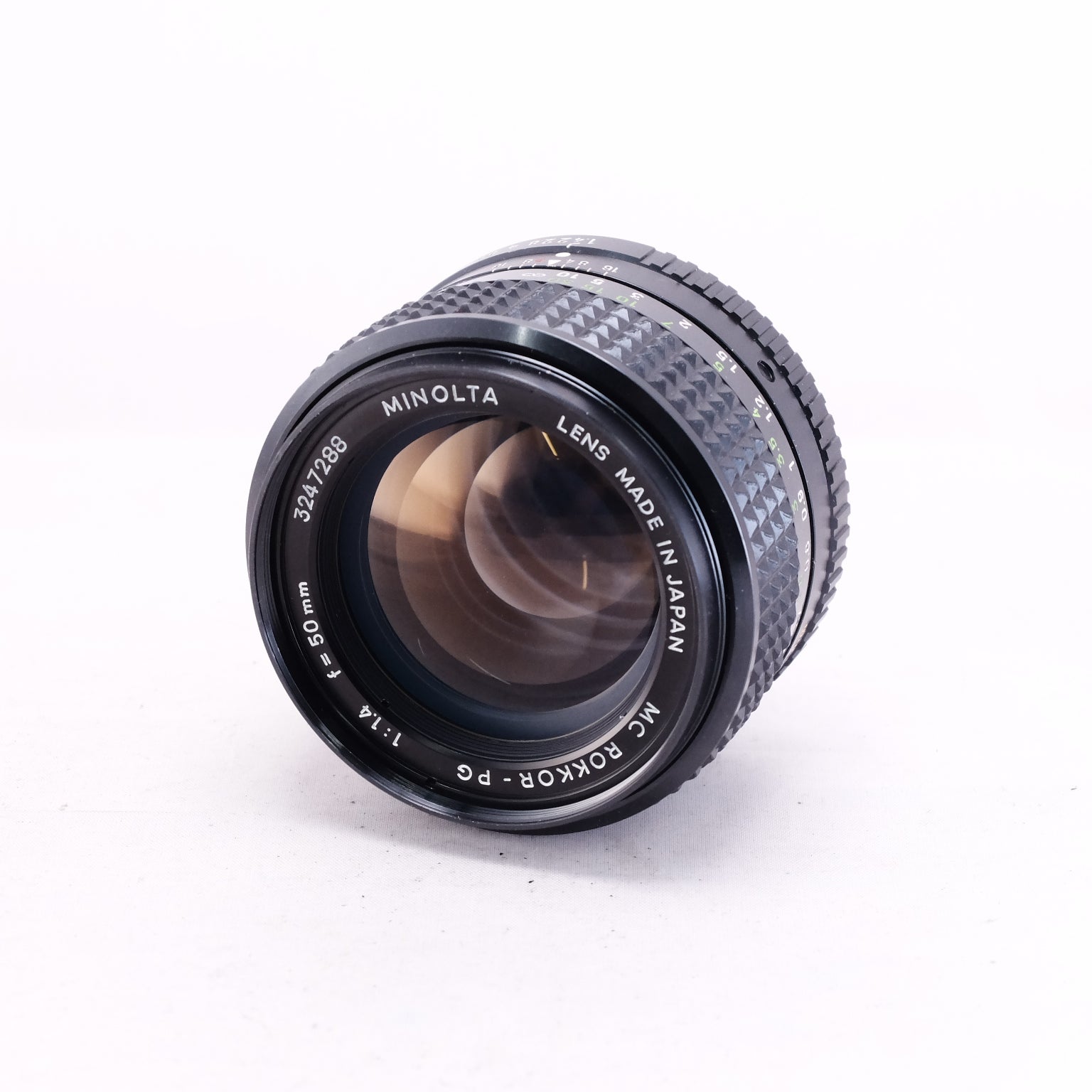MINOLTA MC ROKKOR-PG 50mm F1.4 [SR/MD]