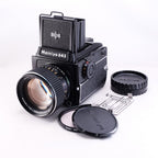MAMIYA M645 1000S Waist Level + SEKOER C 80mm F1.9