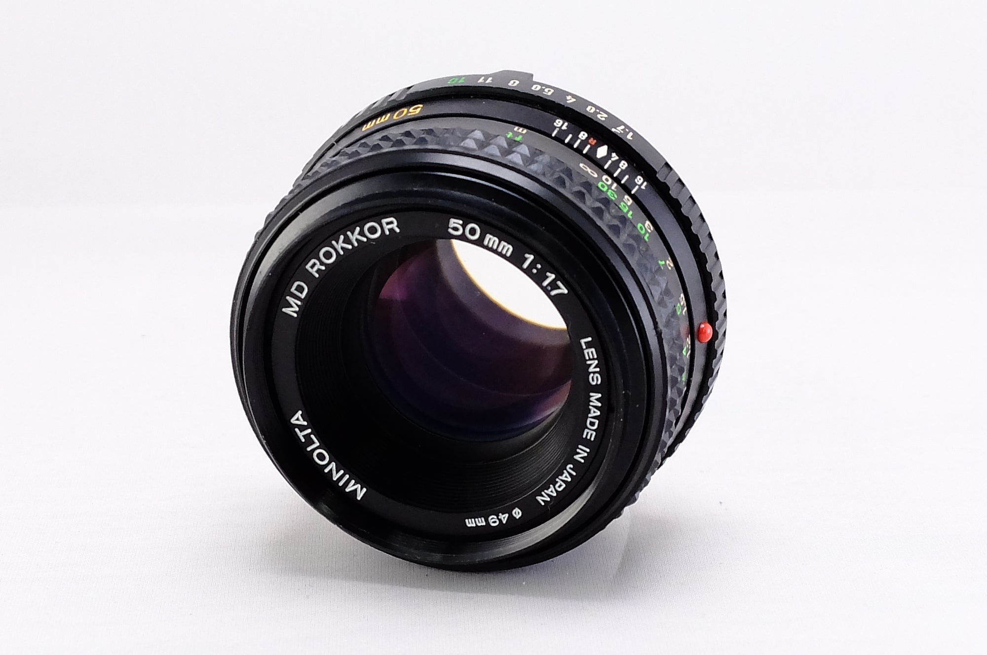 【MINOLTA】 MD ROKKOR 50mm F1.7 [MC/MD] #1619547247028 | 東京CAMERA
