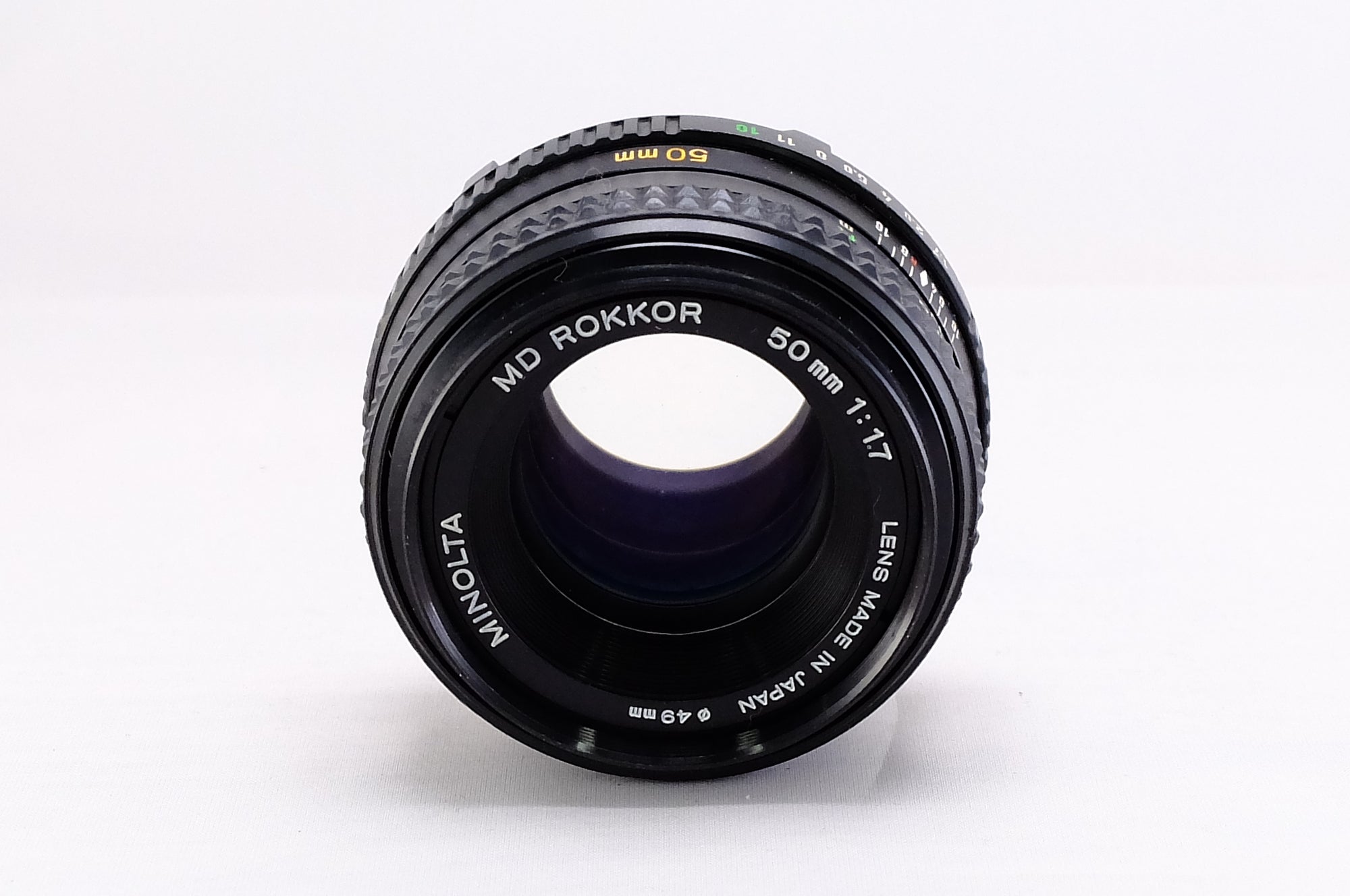 【MINOLTA】 MD ROKKOR 50mm F1.7 [MC/MD] #1619547247028 | 東京CAMERA