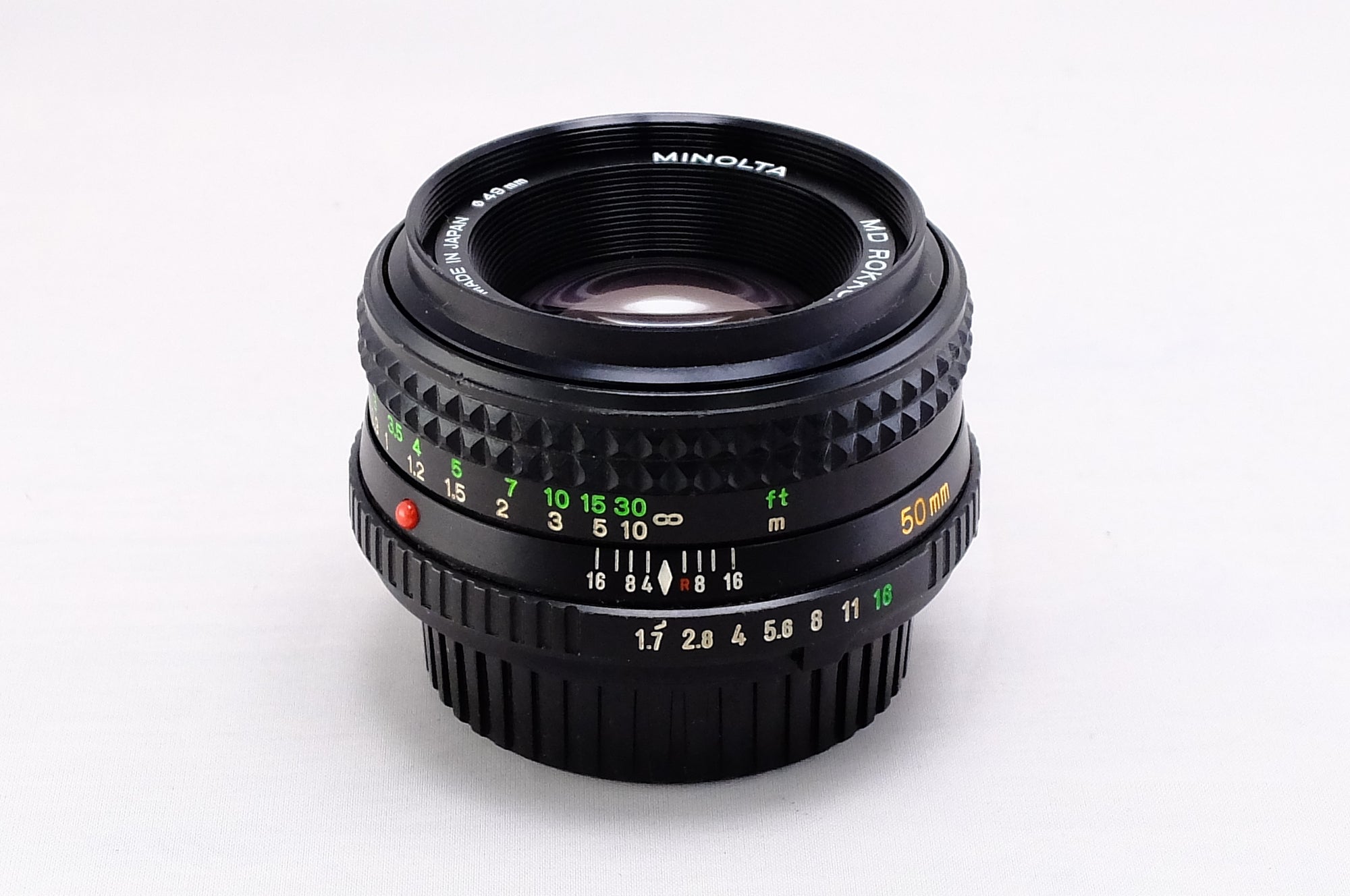 【MINOLTA】 MD ROKKOR 50mm F1.7 [MC/MD] #1619547247028 | 東京CAMERA