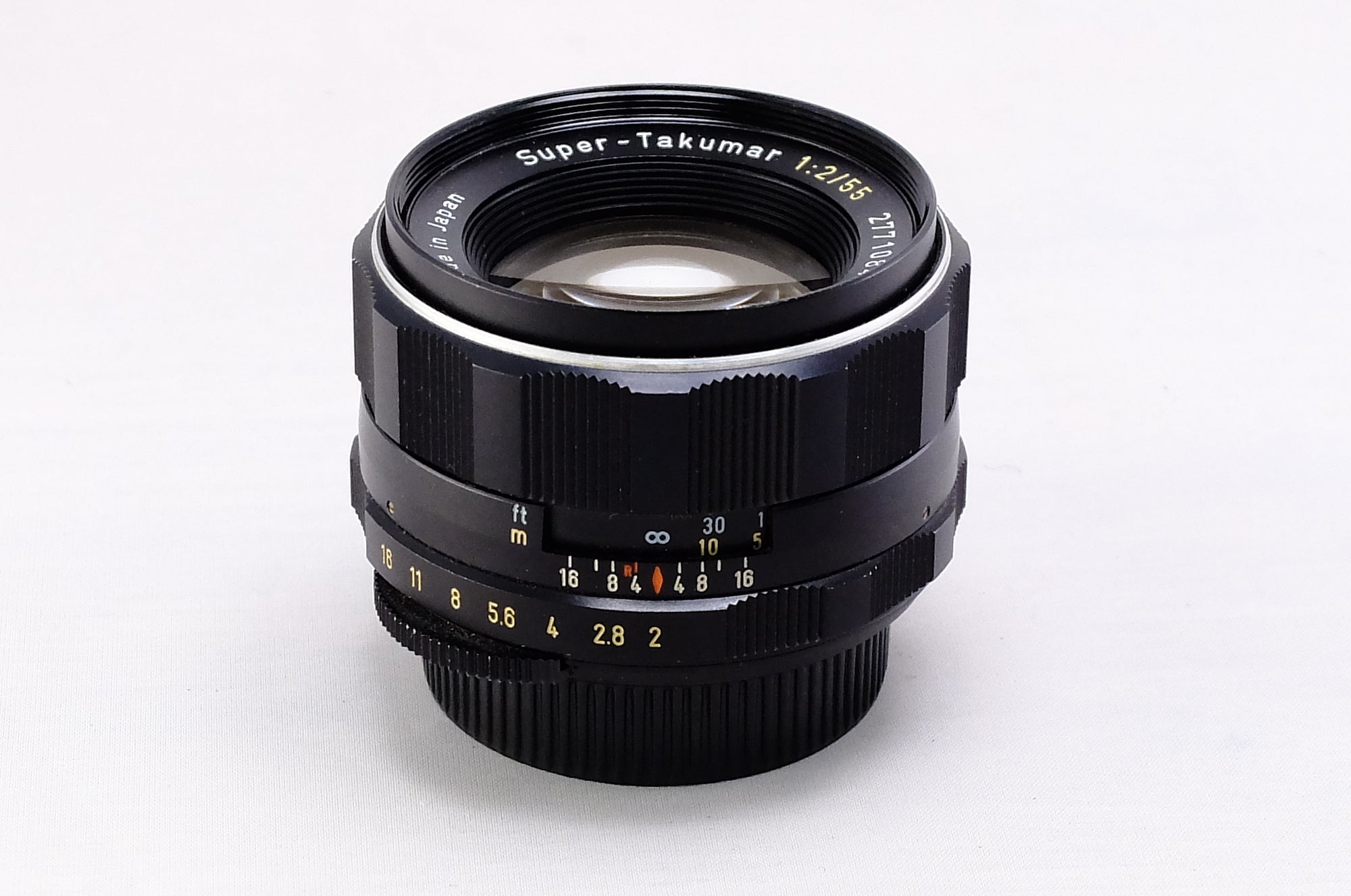 【PENTAX】Super-Takumar 55mm F2 黄色文字 [M42] #1909548098334 | 東京CAMERA